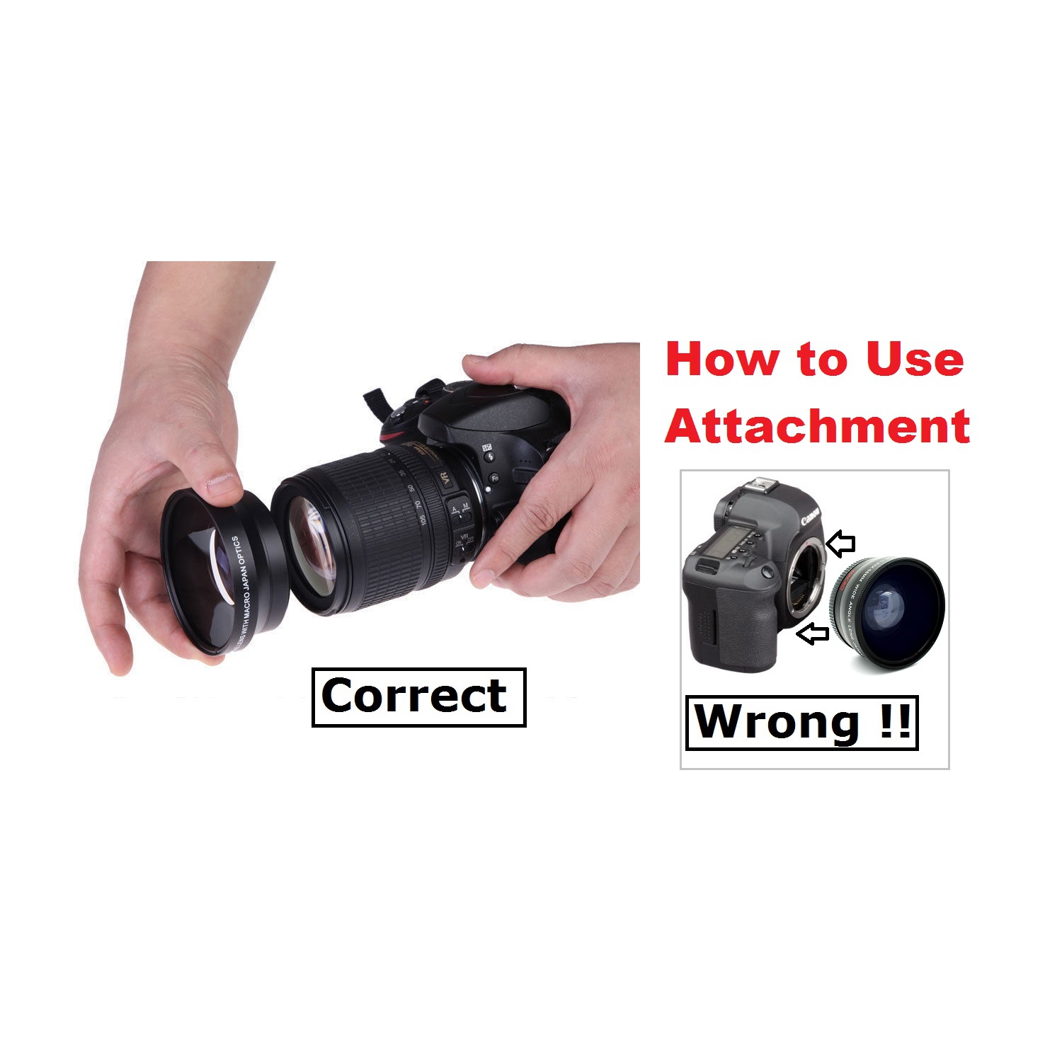 OBJECTIF GRAND-ANGLE HD AVEC OBJECTIF MACRO POUR PANASONIC DMC-GX1K DMC-GX1