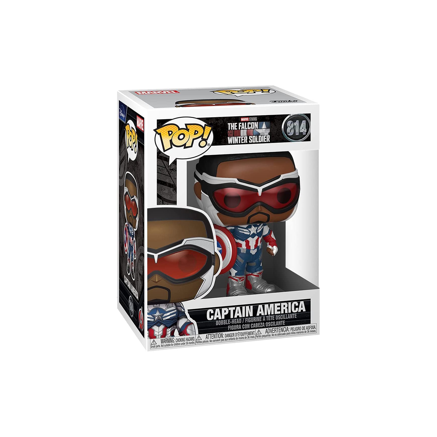 Pop! Marvel The Falcon and the Winter Soldier 3.75 po - Captain America Falcon #814