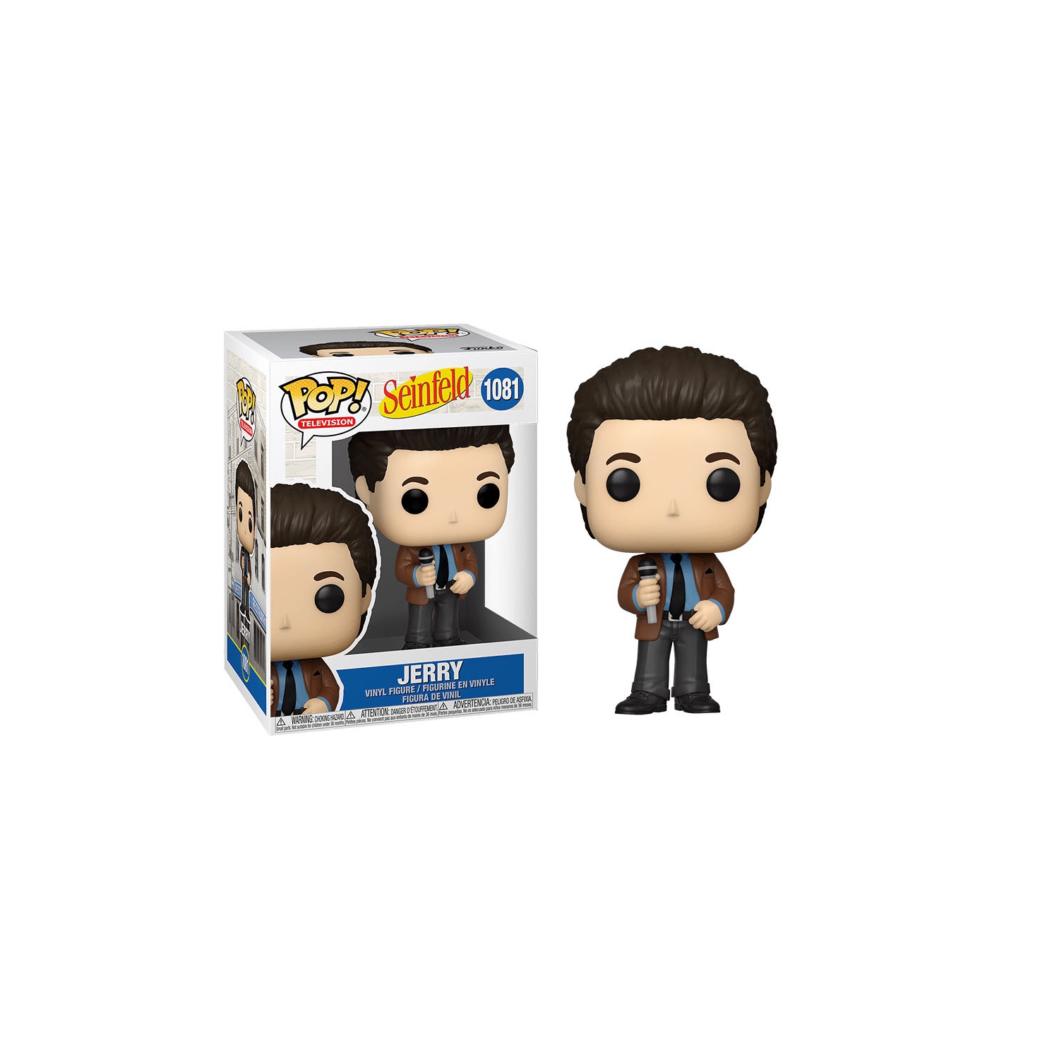 Pop Television Seinfeld 3.75 Inch Action Figure - Jerry #1081