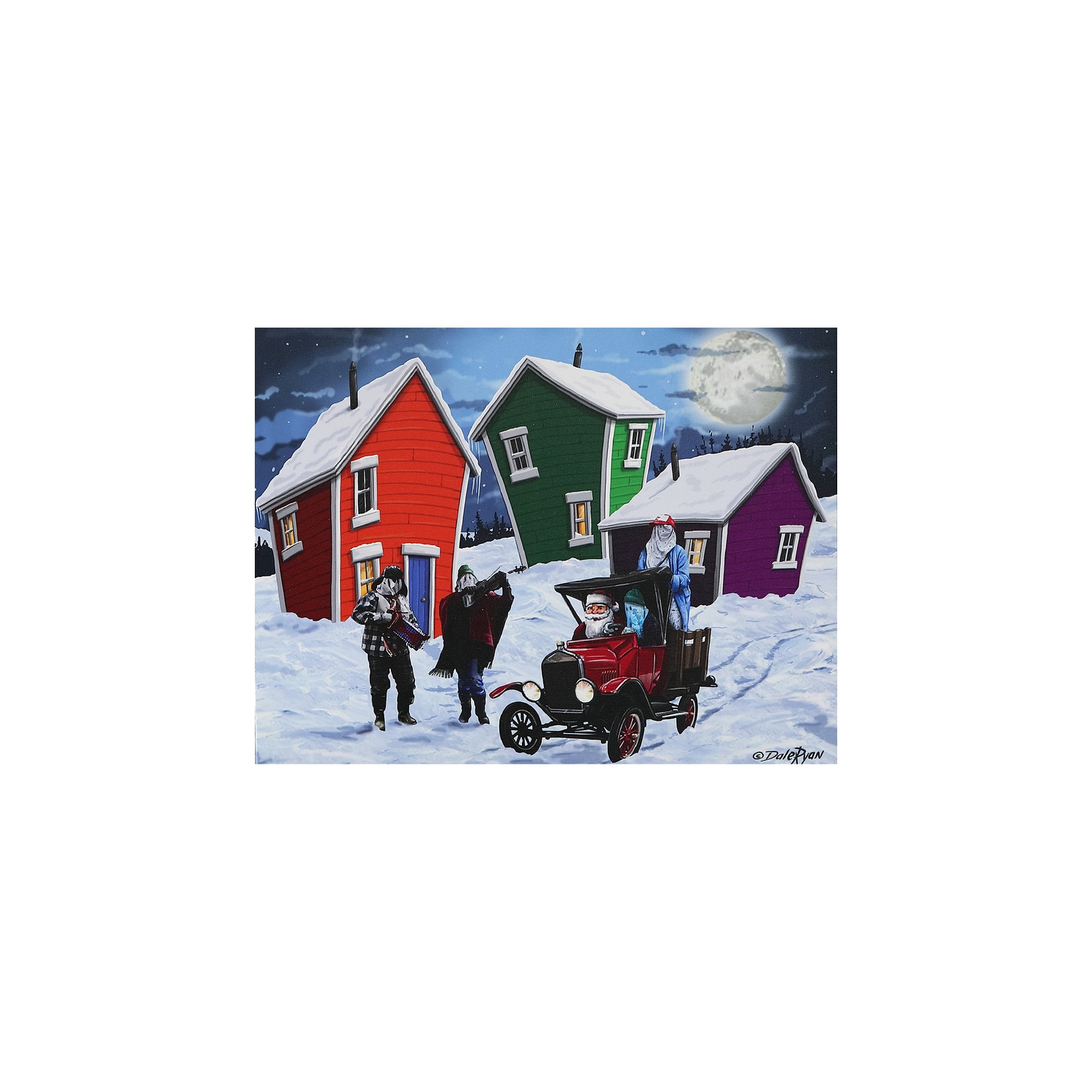 Led Canvas Wall Art (20 X 16)