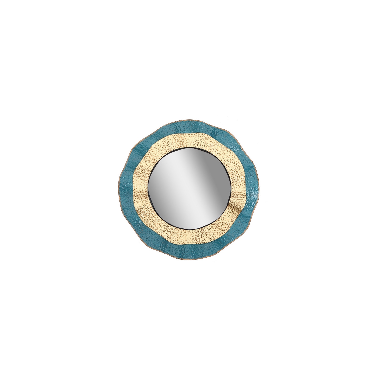 Kai Metal Round Mirror
