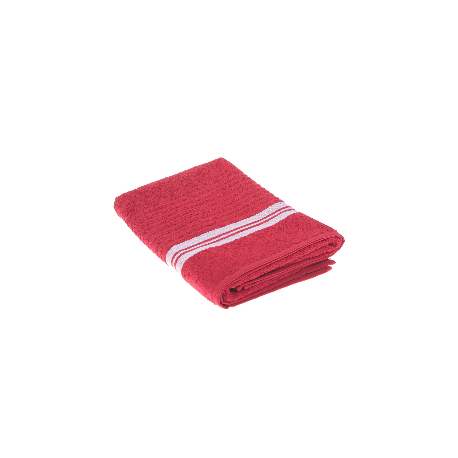 Deluxe Bath Towel (Red) - Set of 2