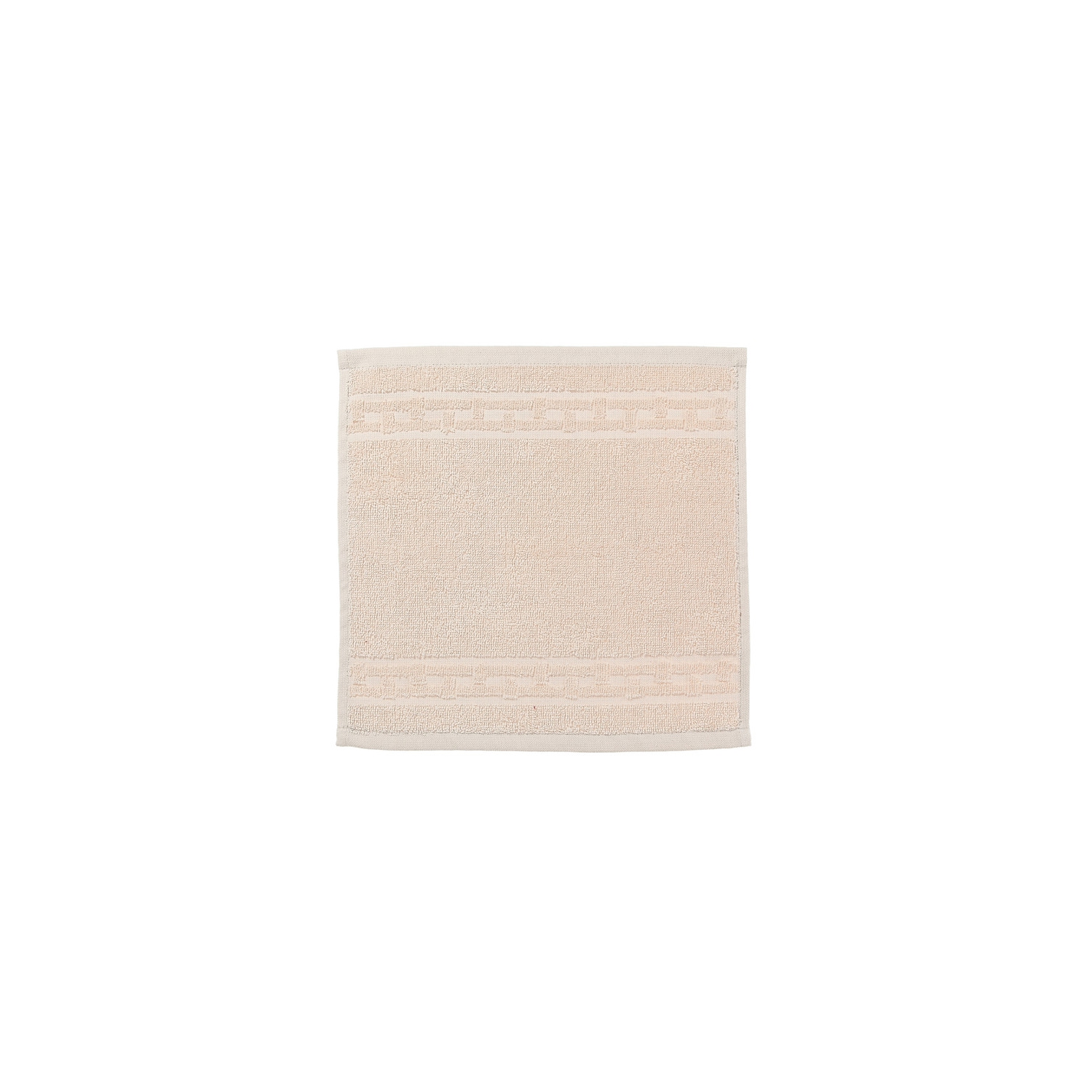 Basketweave Wash Cloth (Taupe) - Set of 6