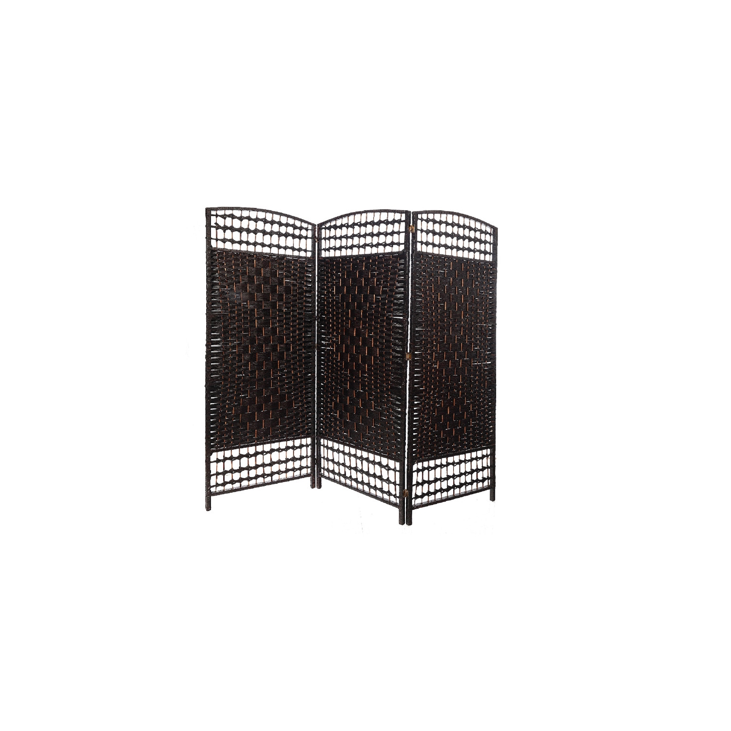 3 Panel Woven Bamboo Screen