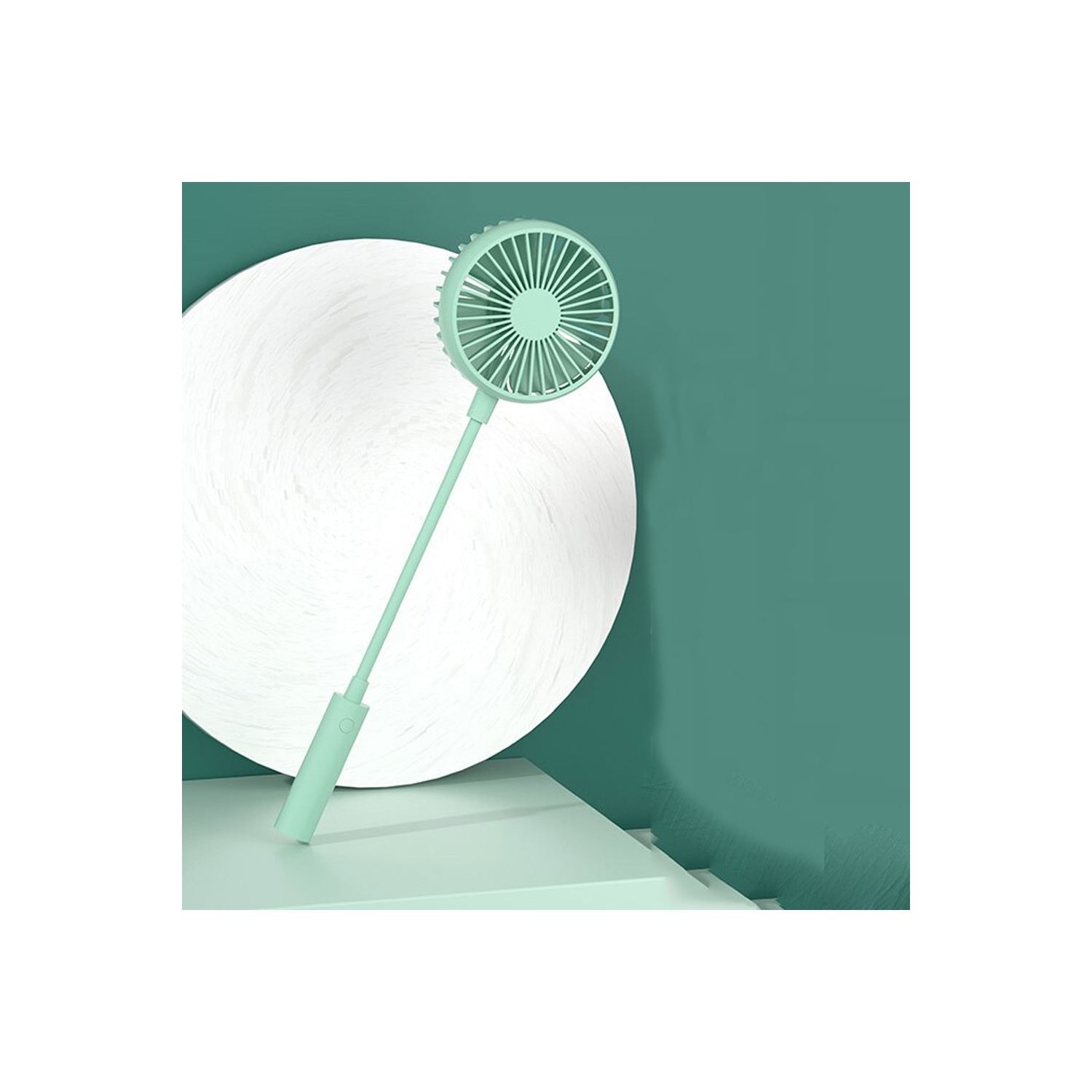 Electric Portable USB Foldable Fan Handheld 3 Speed Neck Fan - axGear