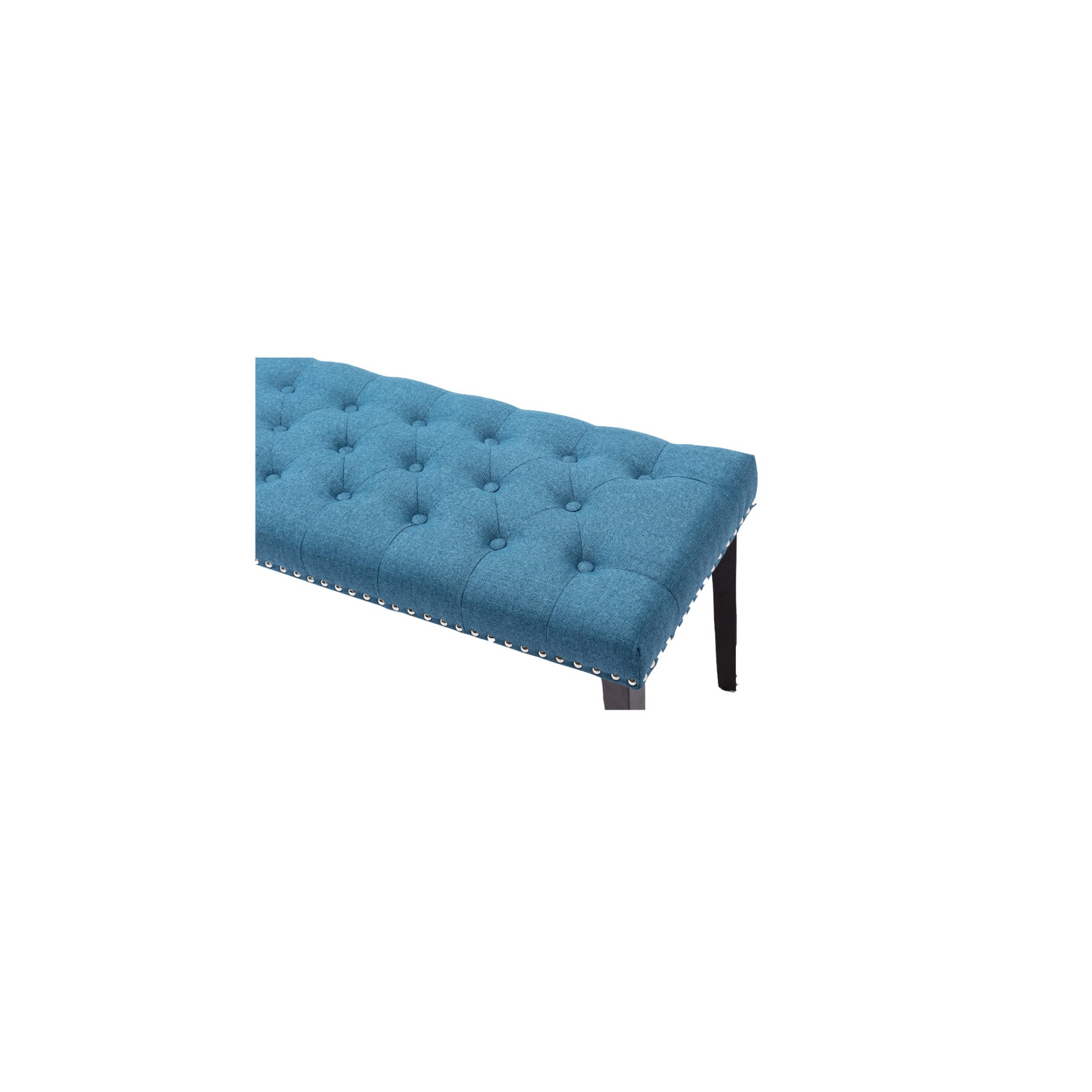 Cabara Tufted Fabric Bench