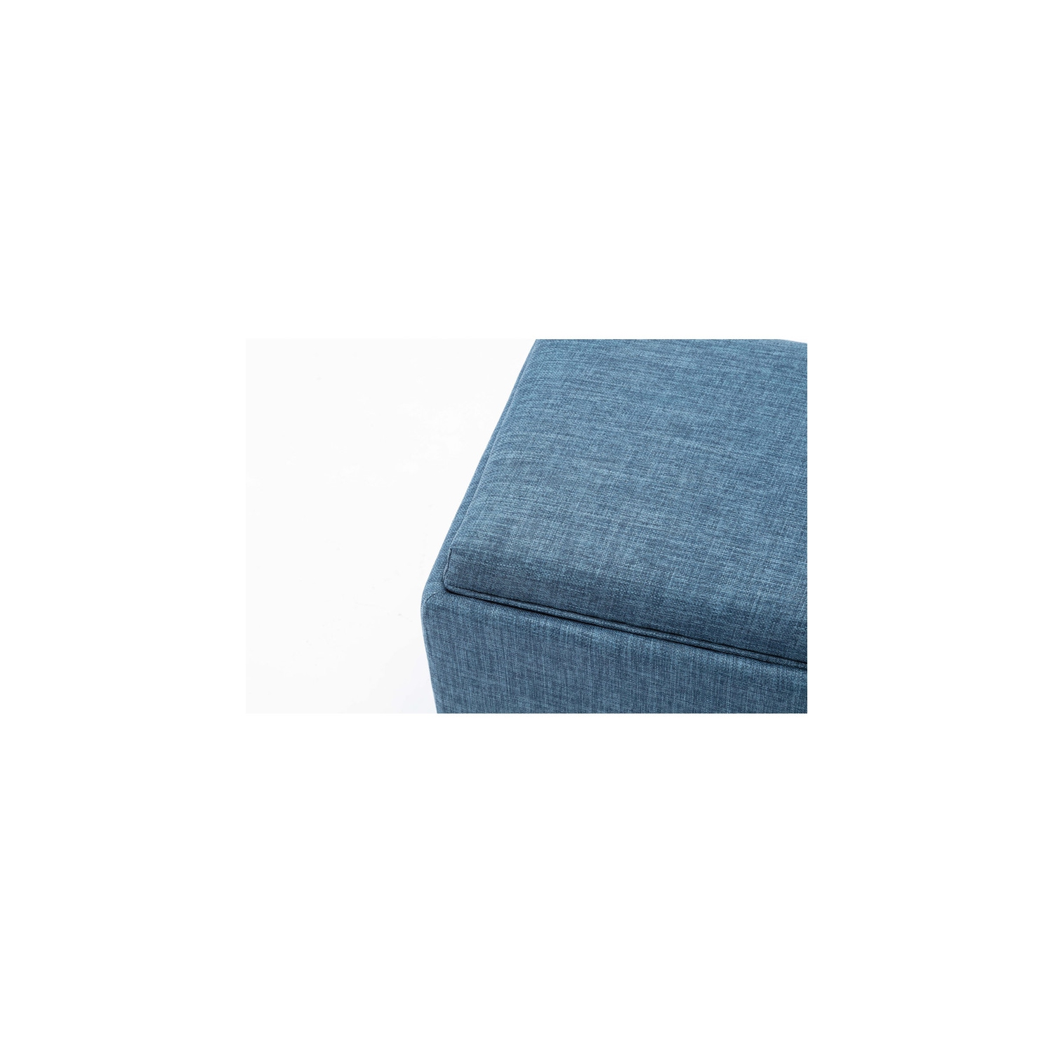 Chase Fabric Ottoman With Flip Tray Lid