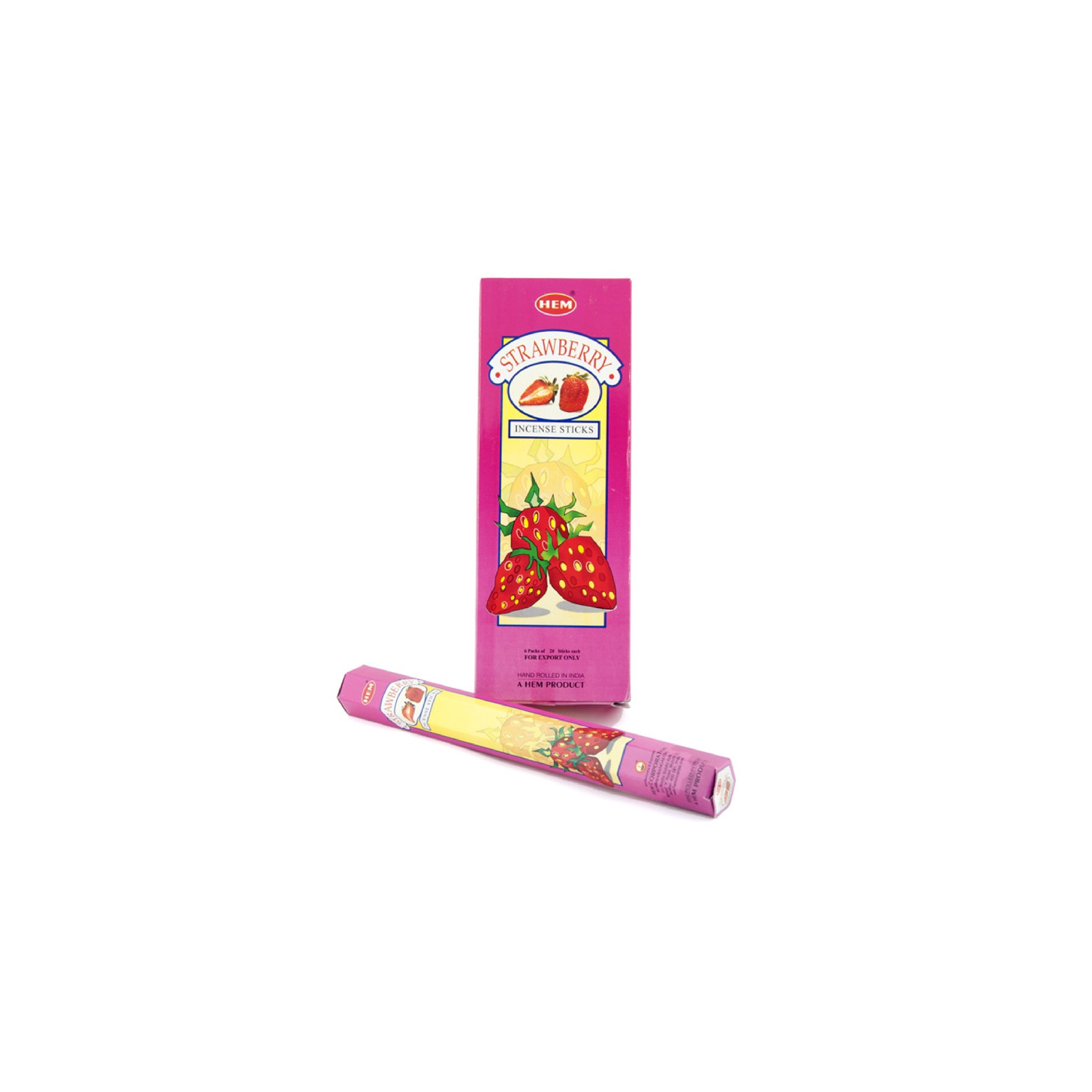 Hem Encens - Fraise - Set of 6