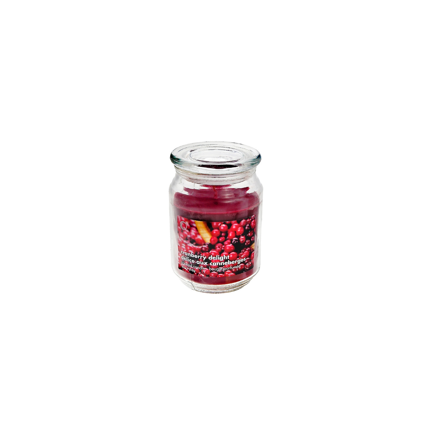 18 Oz Scented Jar With Glass Lid - Set of 2