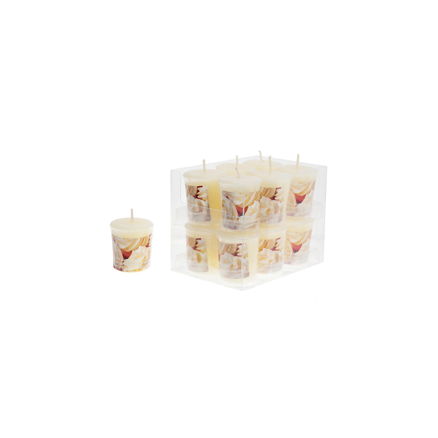 Mushroom Votive (12/Display) - Set of 12