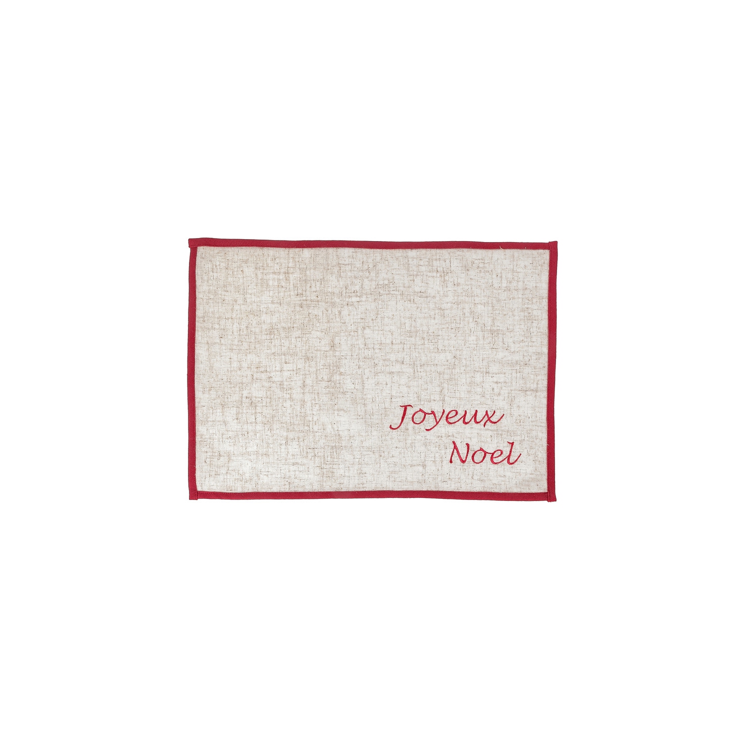 Brodé Napperon (13 X 18) - Set of 12