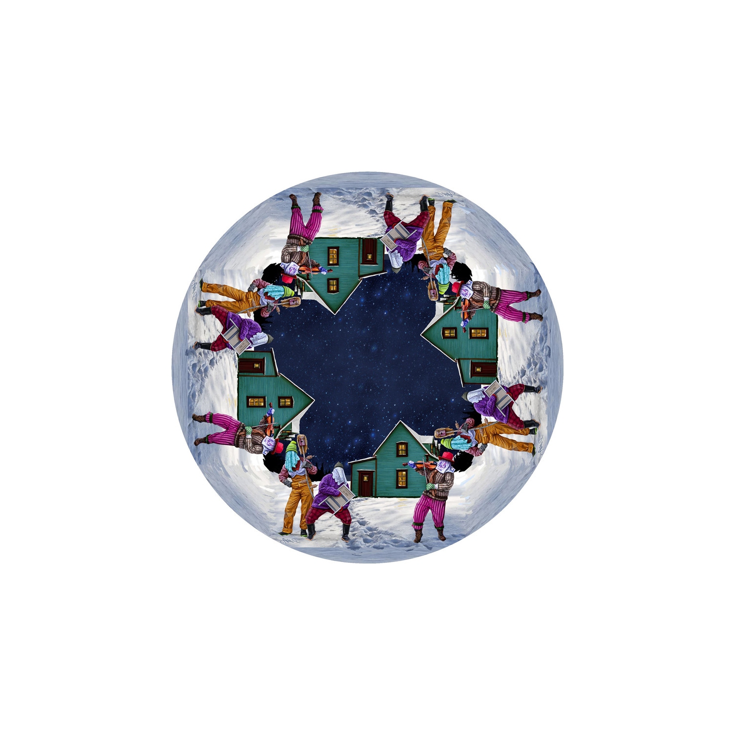 Polyester Digital Print Tablecloth (54 X 72)