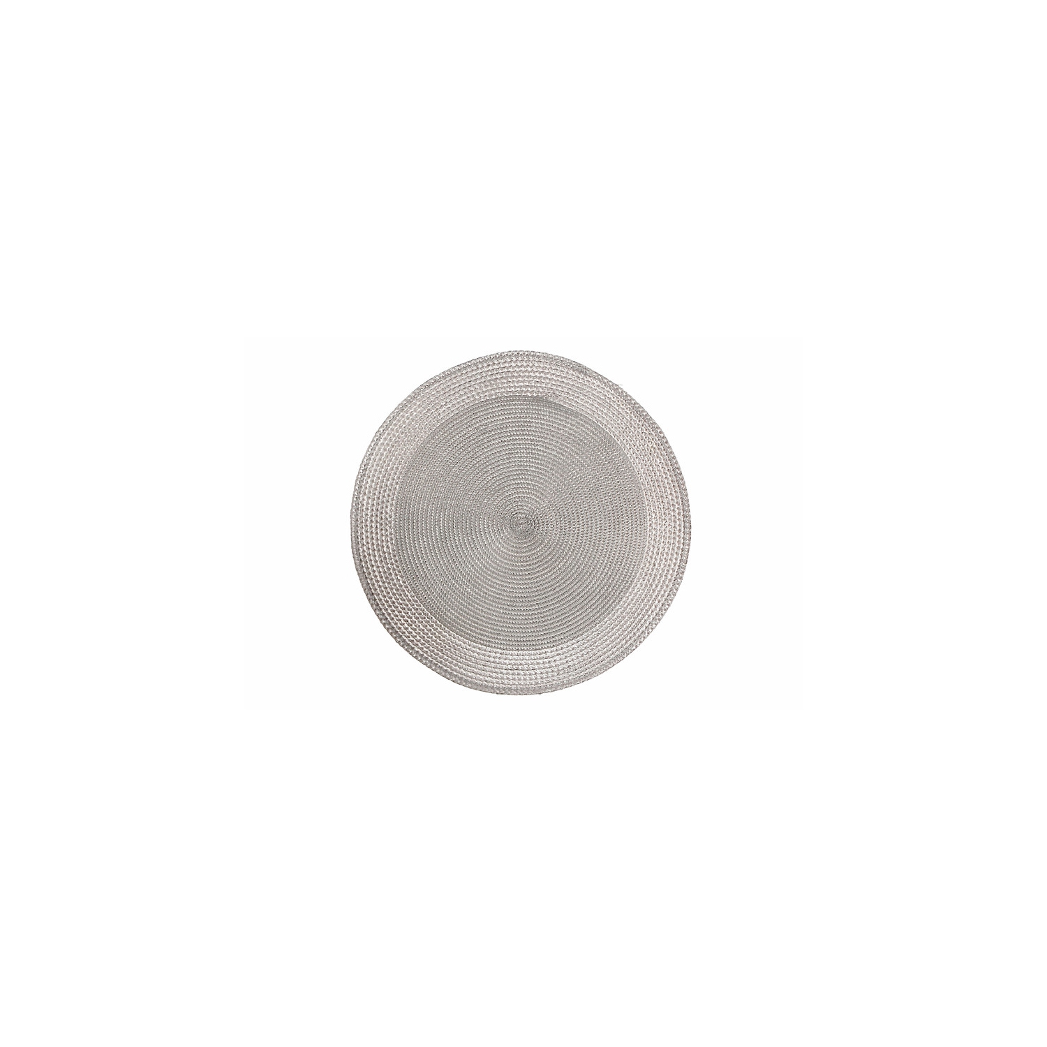 Vinyle Round Napperon Avec Border - Set of 12