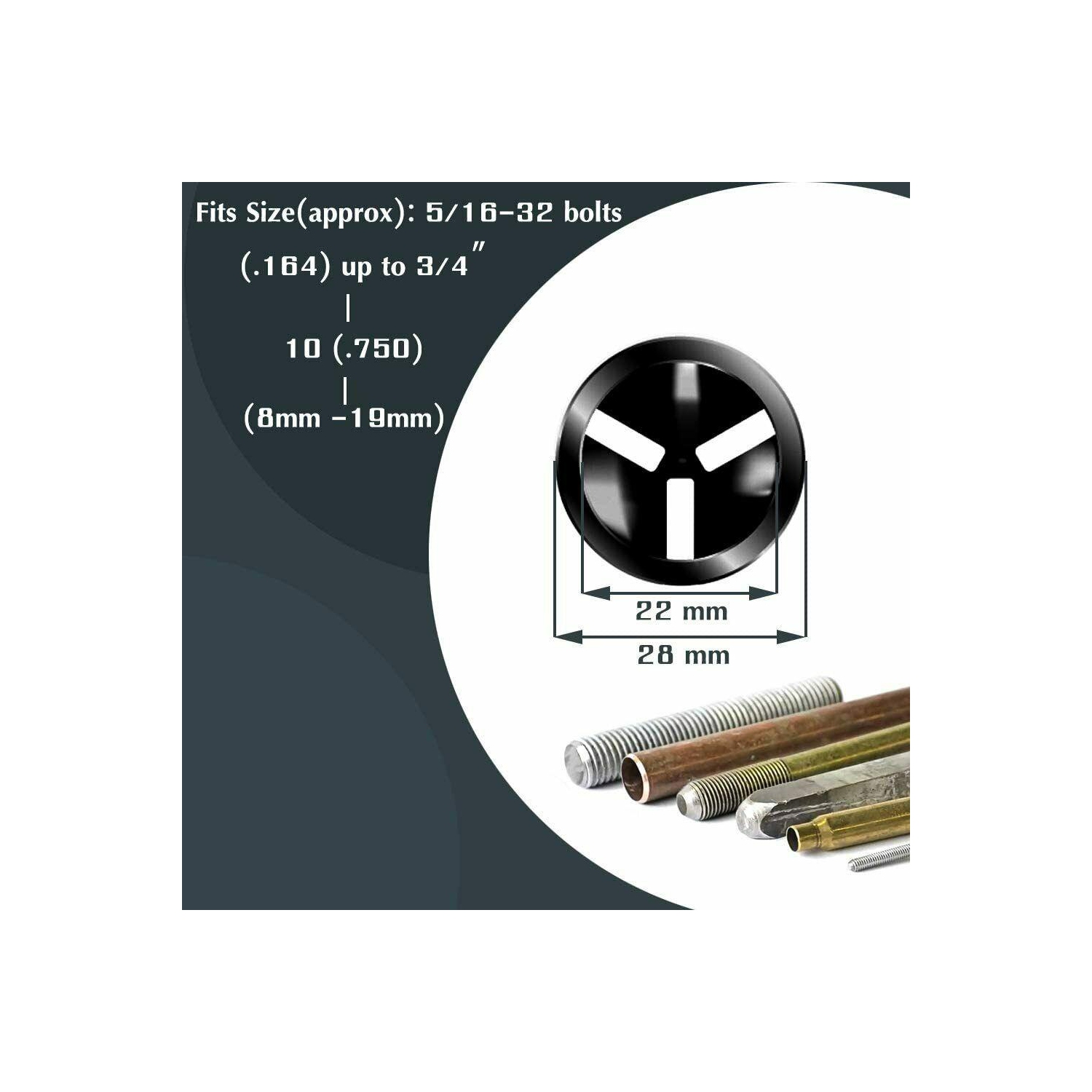 Stainless Steel Deburring External Chamfer Tool Drill Bit Remove Cutting Burr