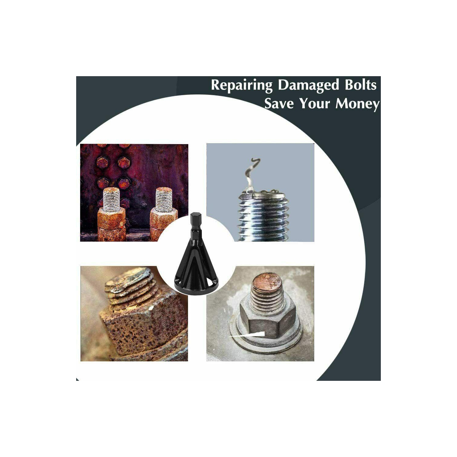 Stainless Steel Deburring External Chamfer Tool Drill Bit Remove Cutting Burr