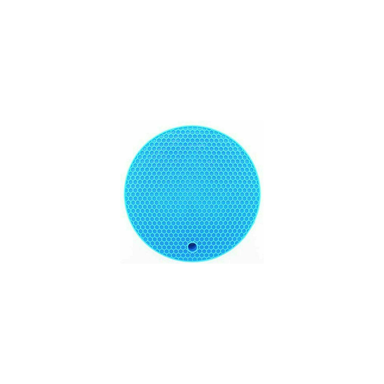 SUPPORT À CASSEROLES ROND EN SILICONE RÉSISTANT À LA CHALEUR AVEC SOUS-PLAT ANTIDÉRAPANT NOUVEAU