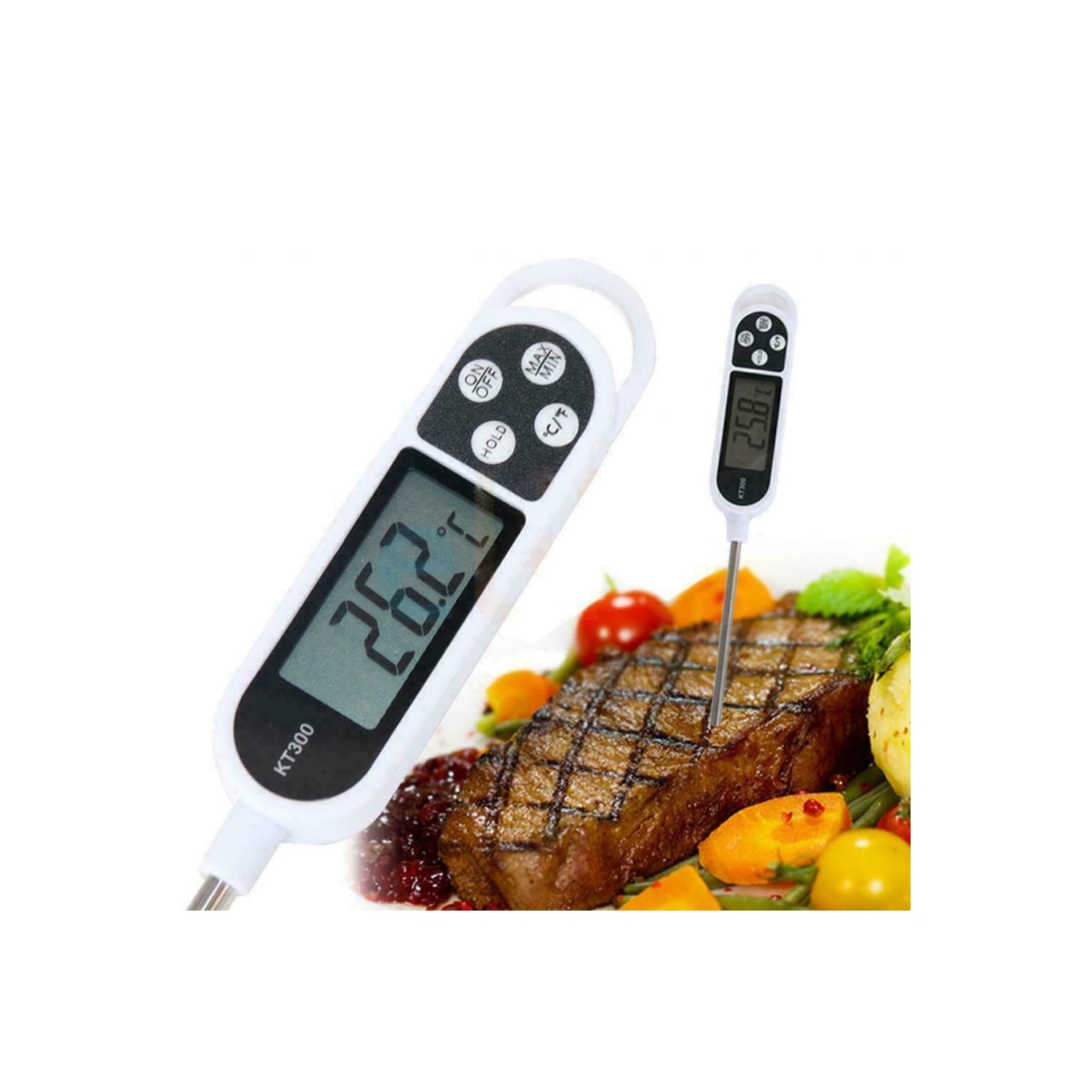 Electronic Digital Thermometer Cooking Tool Kitchen Cooking Food BBQ Thermometer