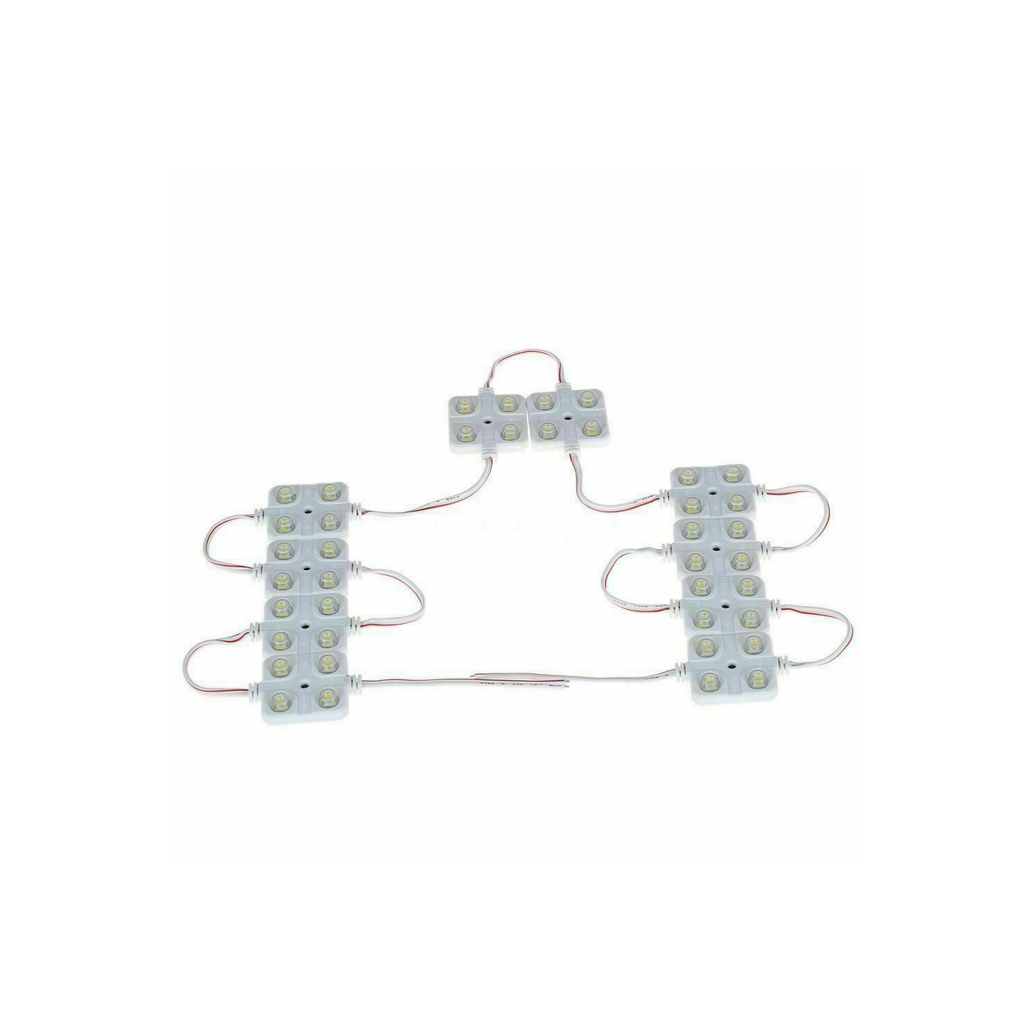 40 lumières intérieures à DEL 12 V pour l'auto ampoule à panneau blanc ampoule universelle pour bateaux Vans