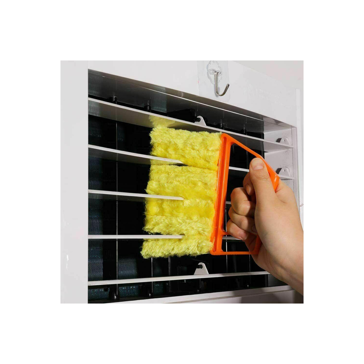 7 brosse à épousseter en microfibre, nettoyant pour Store vénitien lavable et outil de nettoyage facile