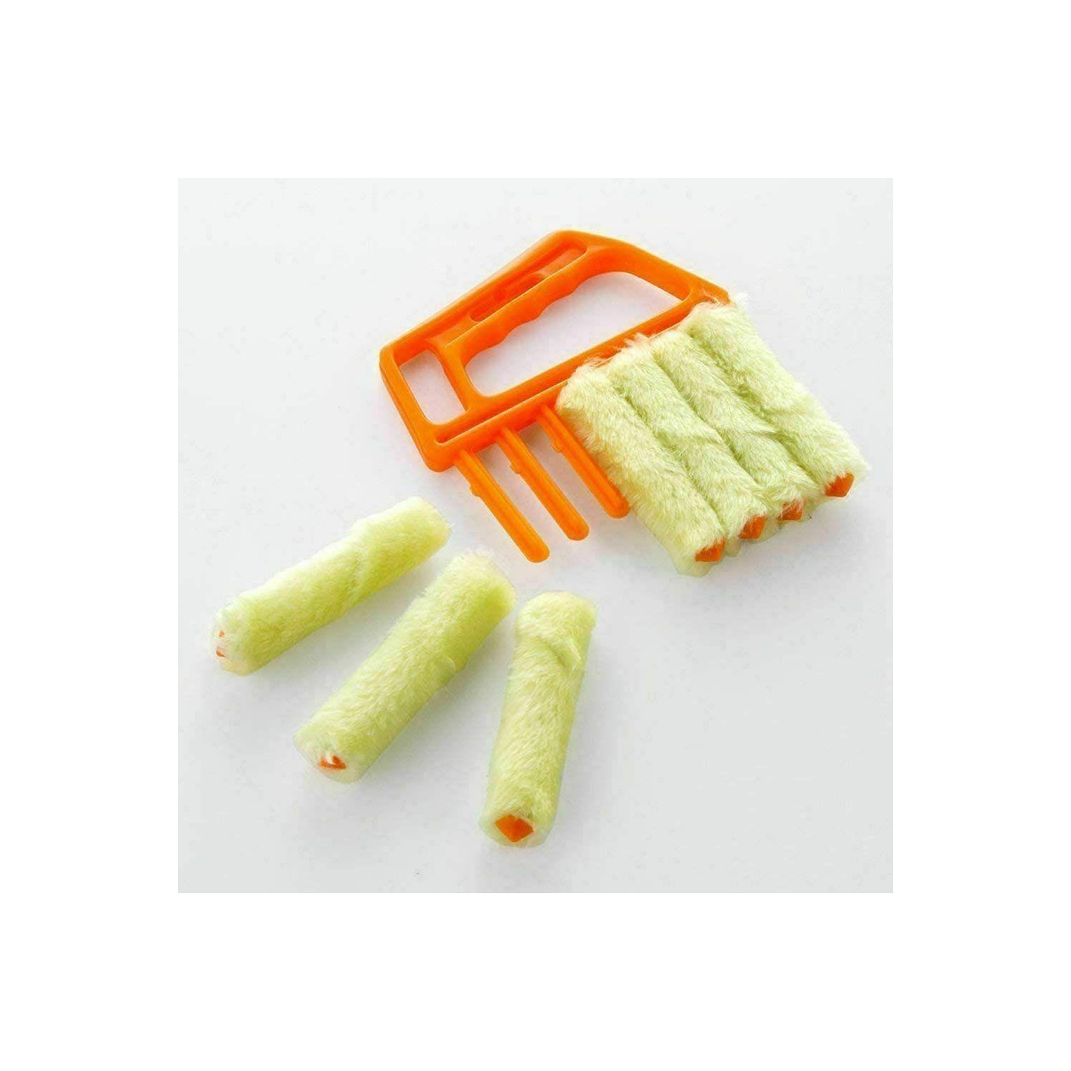 7 brosse à épousseter en microfibre, nettoyant pour Store vénitien lavable et outil de nettoyage facile