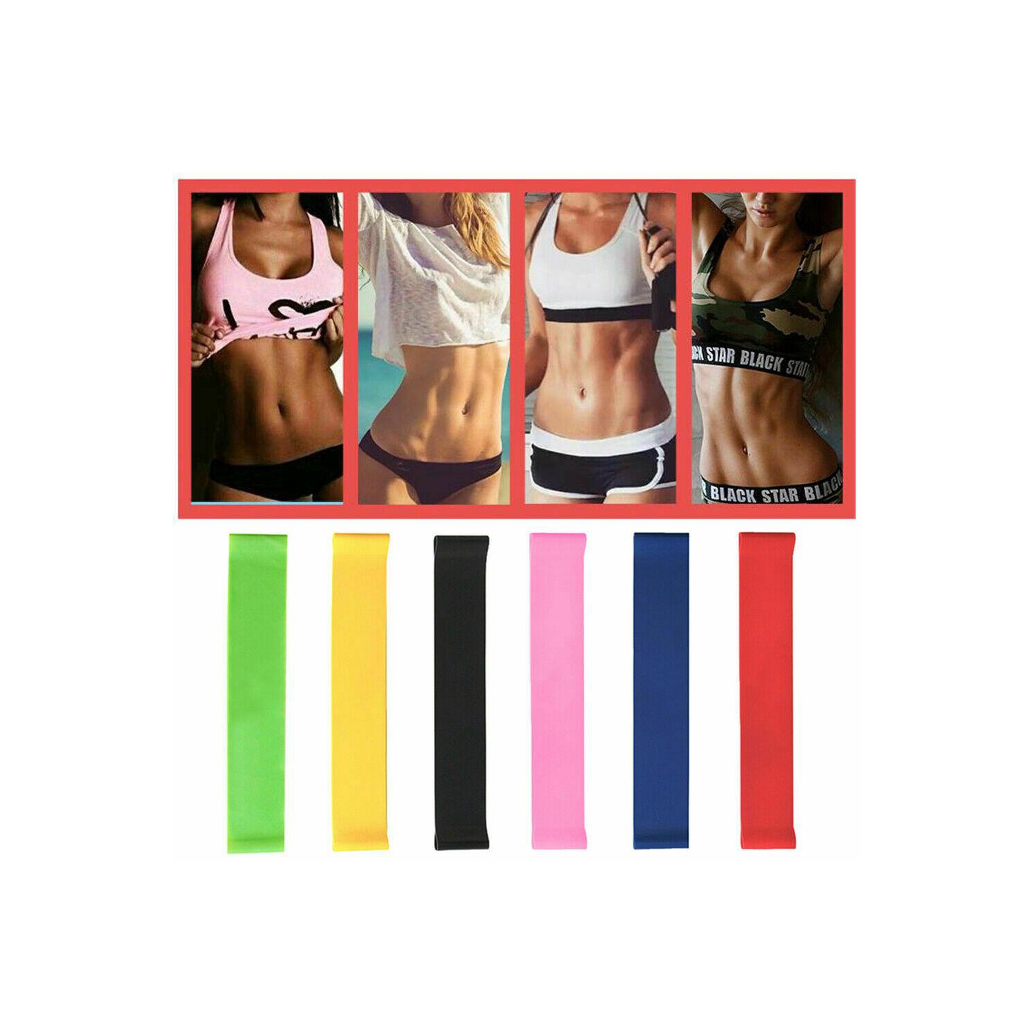 Nouvelles bandes de résistance pour l’exercice de yoga 5 en un seul ensemble