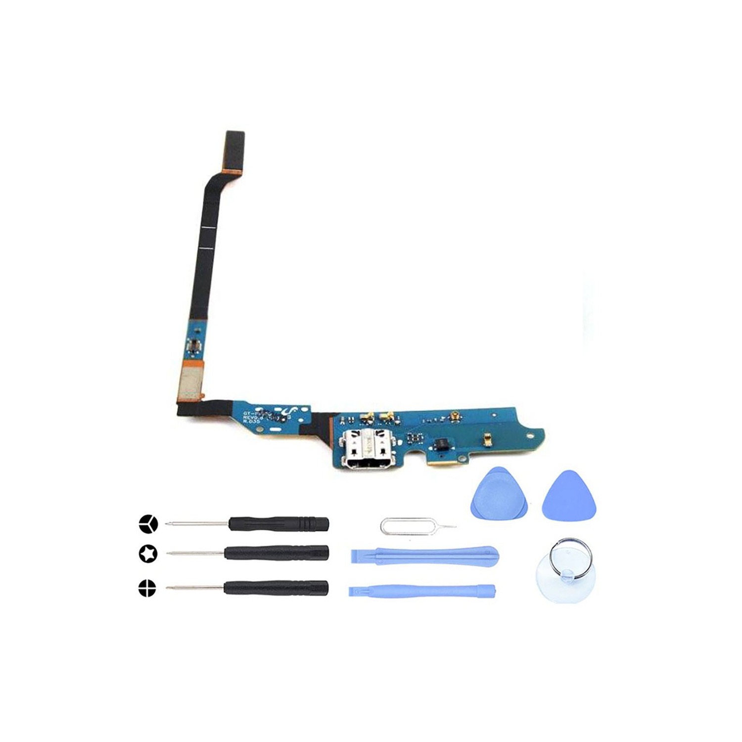 Charging port flex cable with microphone for Samsung Galaxy S4 GT-I9500