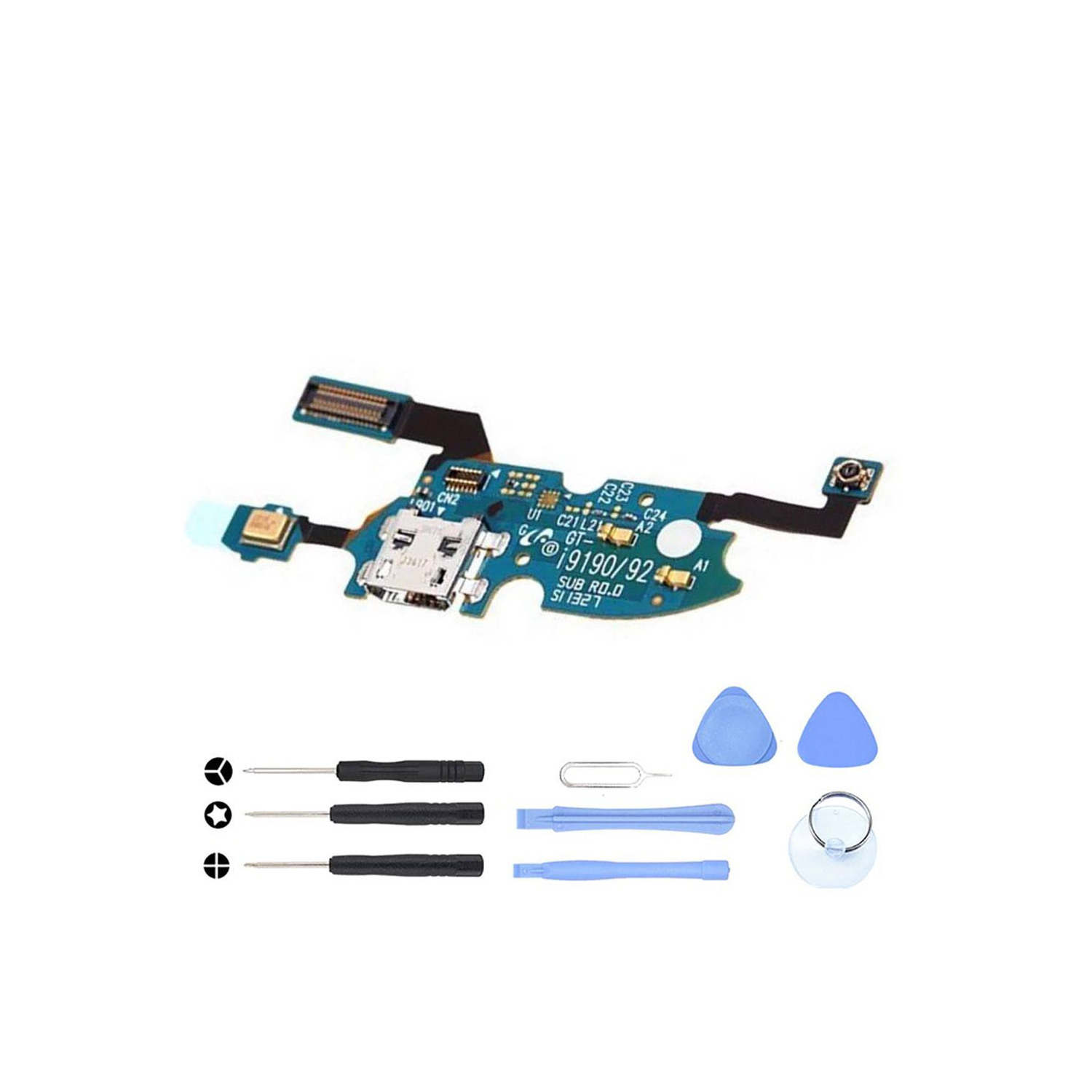 Charging port flex cable with microphone for Samsung Galaxy S4 Mini GT-I9195