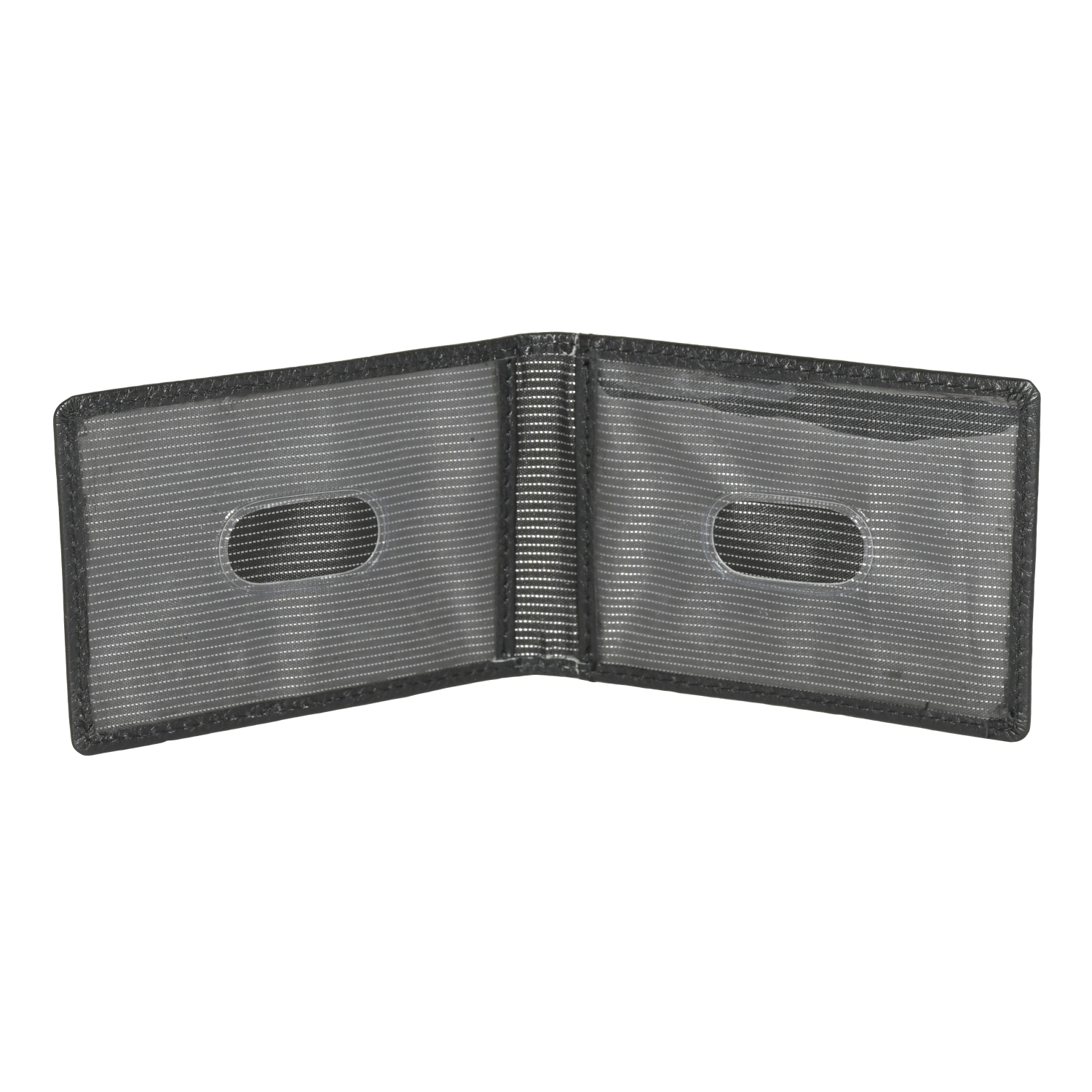 ROOTS LEATHER SLIMFOLD WALLET WITH REMOVABLE PASSCASE