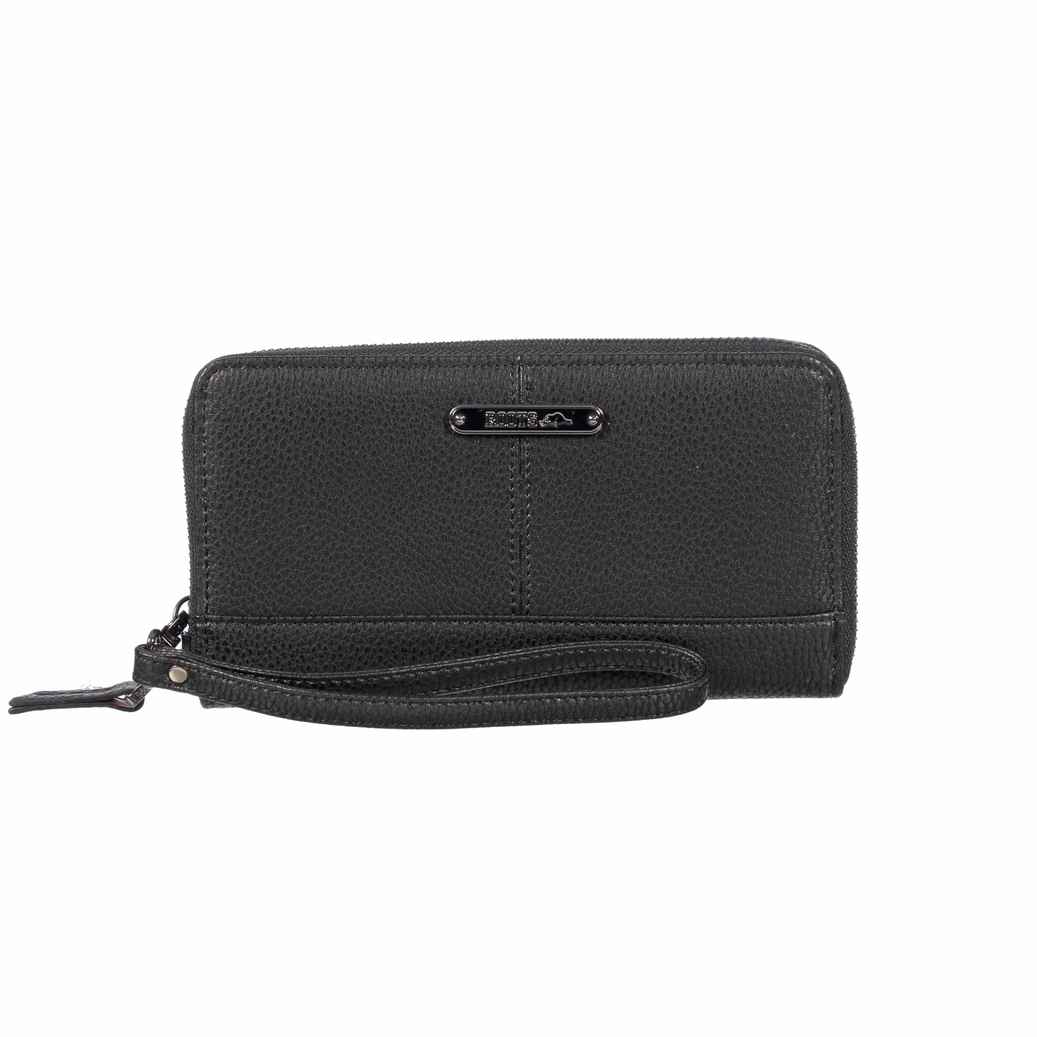 ROOTS Leather RFID Trifold Wallet