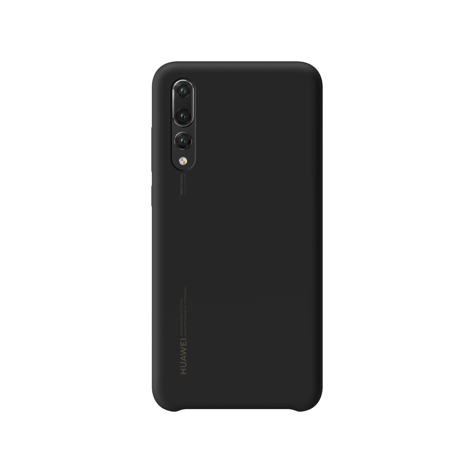 Huawei OEM silicone finish cover for P20 Pro, Black
