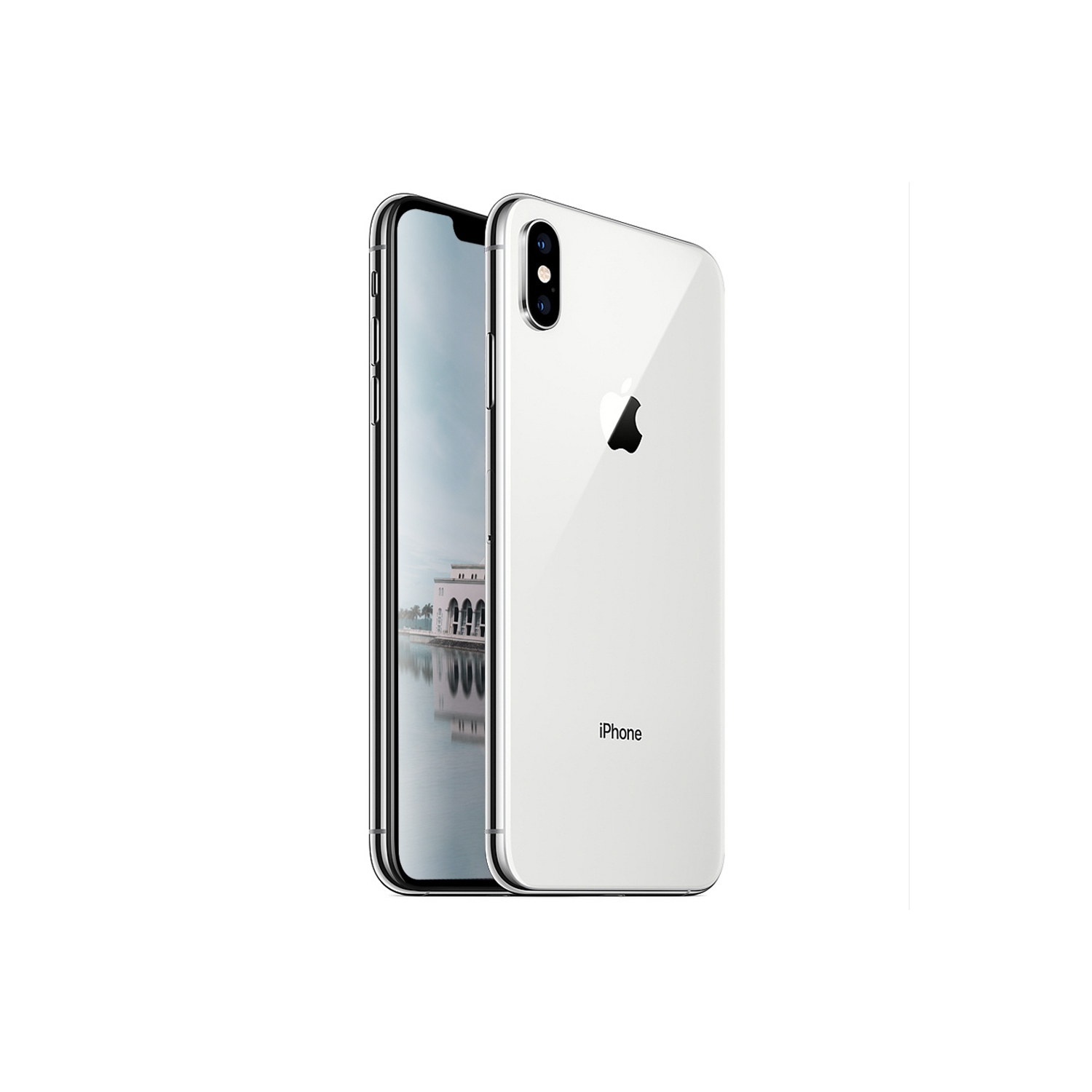 iphone xs max 64 gb silver