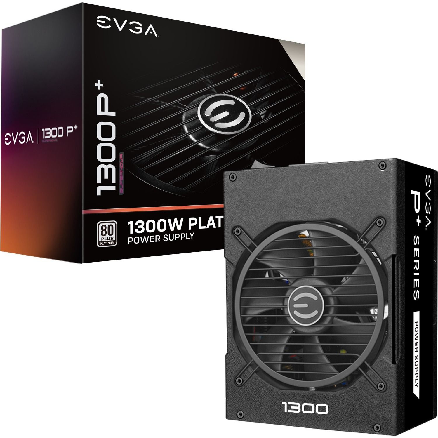 220-PP-1300-X1 - EVGA PS 220-PP-1300-X1 SuperNOVA 1300 P+ 80+PLATINUM 1300W Fully Modular