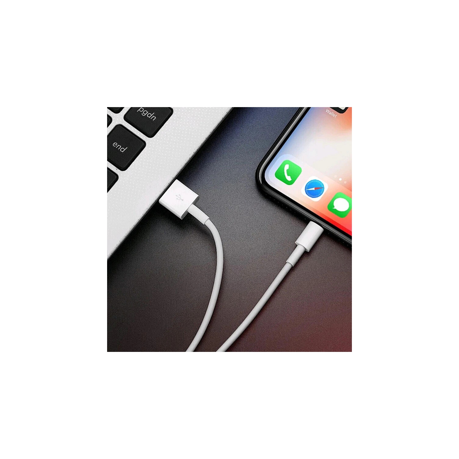 Câble USB à Lightning certifié MFi de 6&nbsp;pi; Câble de recharge et de synchronisation USB rapide pour iPhone 14/13/12/11/XS/XR/X/8/7/6/5 SE; iPad