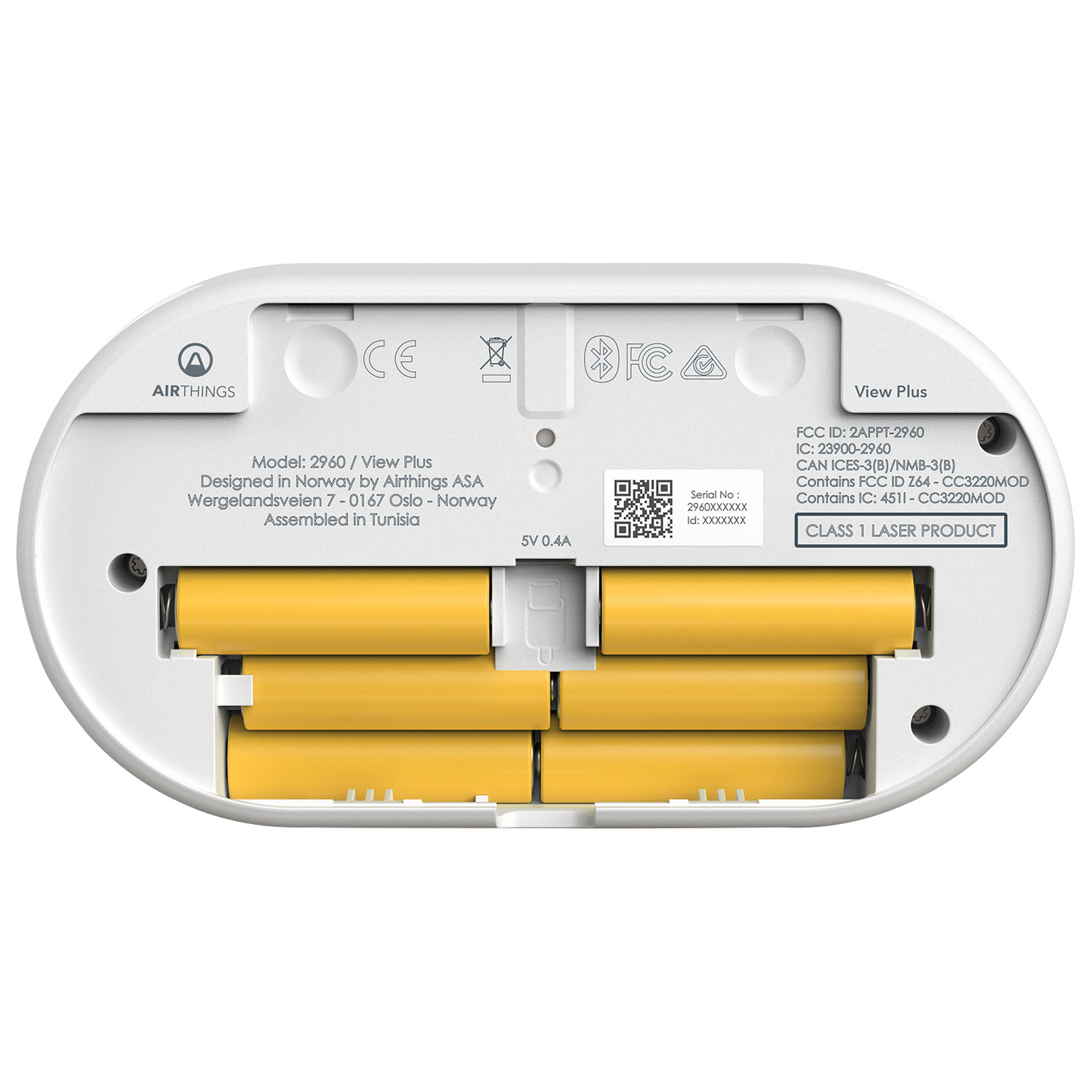 Airthings View Plus Air Quality Monitor