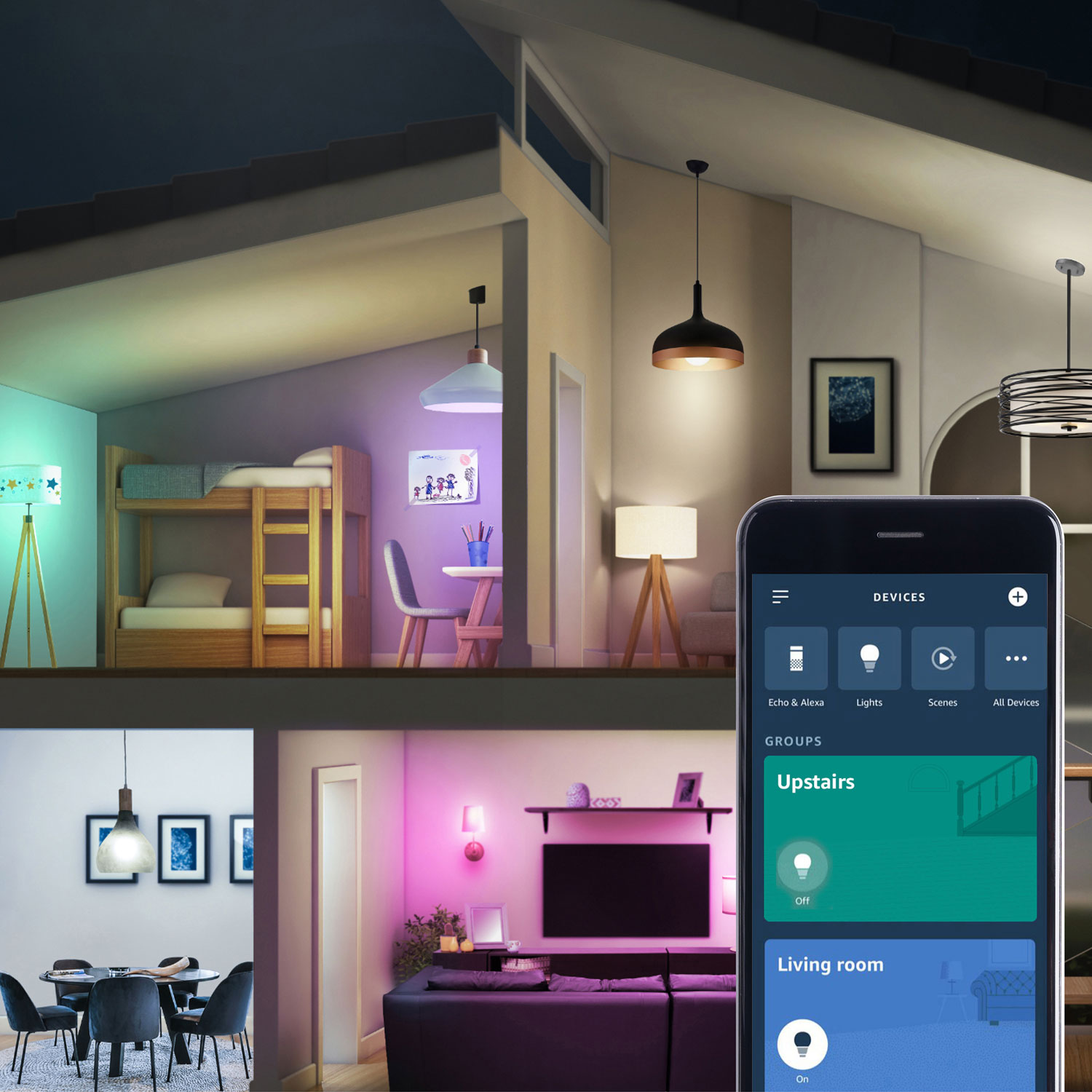 Smart bulbs - Smart home