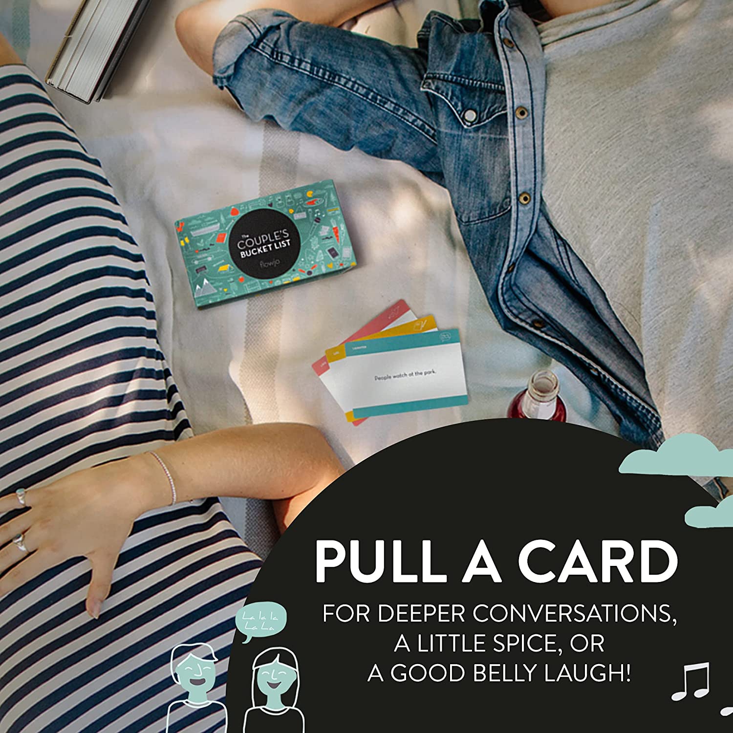 Flowjo - The Couple's Bucket List - 100 Date Ideas Card Game