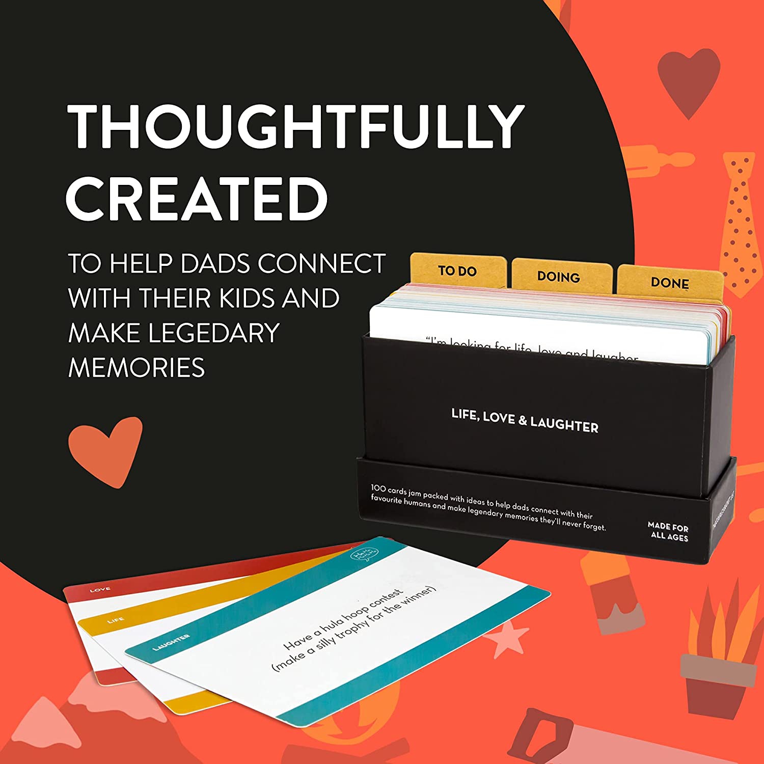 Flowjo - The Dad's Bucket List - Card Deck Game for Fathers