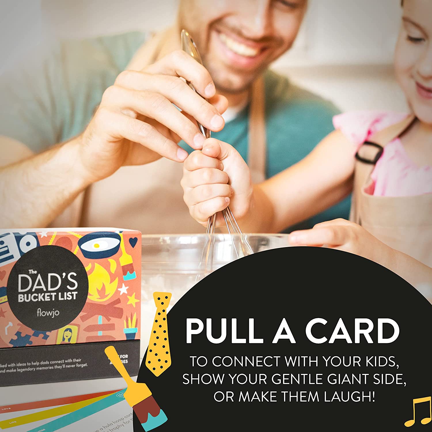 Flowjo - The Dad's Bucket List - Card Deck Game for Fathers