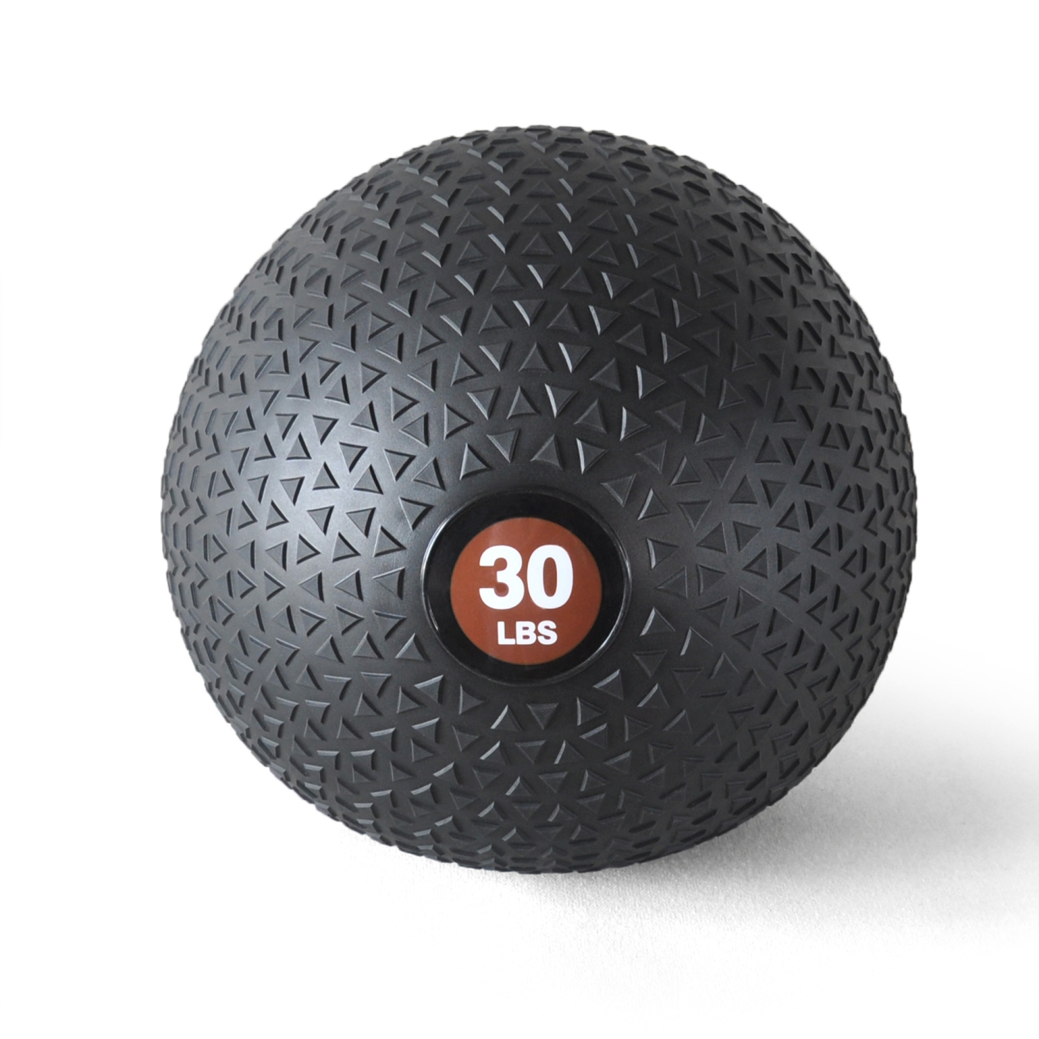 PRISP Ballon Medicine Slam Ball - Balle d'Exercice Fitness Lestée&nbsp;avec Surface Texturée, 30 lb