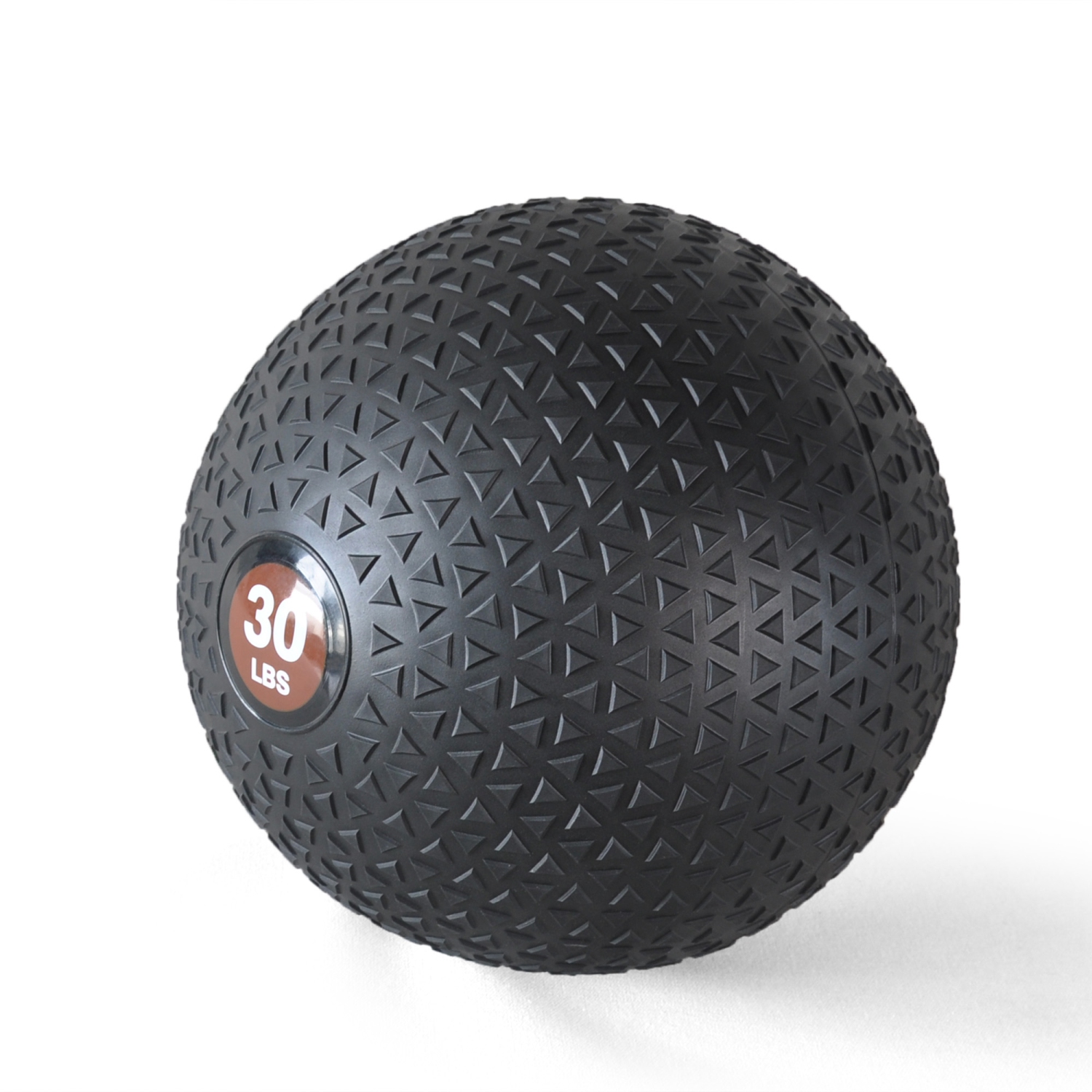 PRISP Ballon Medicine Slam Ball - Balle d'Exercice Fitness Lestée&nbsp;avec Surface Texturée, 30 lb