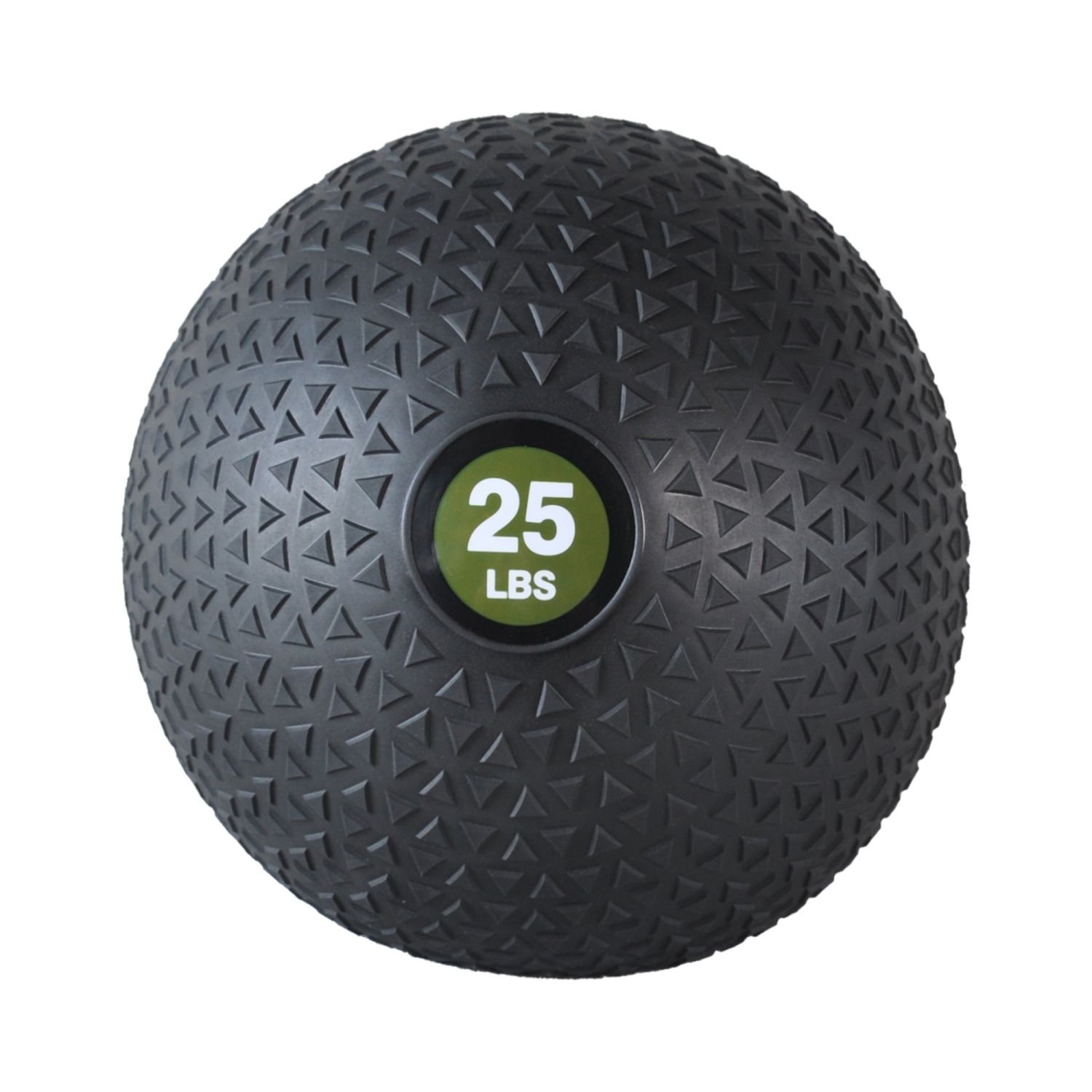 PRISP Ballon Medicine Slam Ball - Balle d'Exercice Fitness Lestée&nbsp;avec Surface Texturée, 25 lb