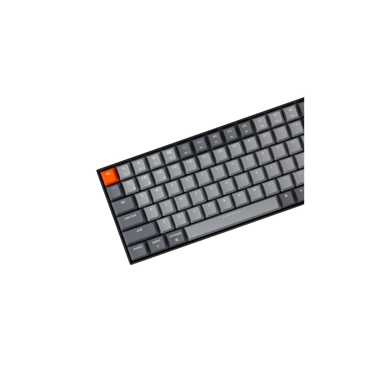 Keychron K4 V2 Wireless Mechanical Keyboard - Black - RGB - Gateron Pro Brown - 96% Layout - Windows Mac OS Linux Android