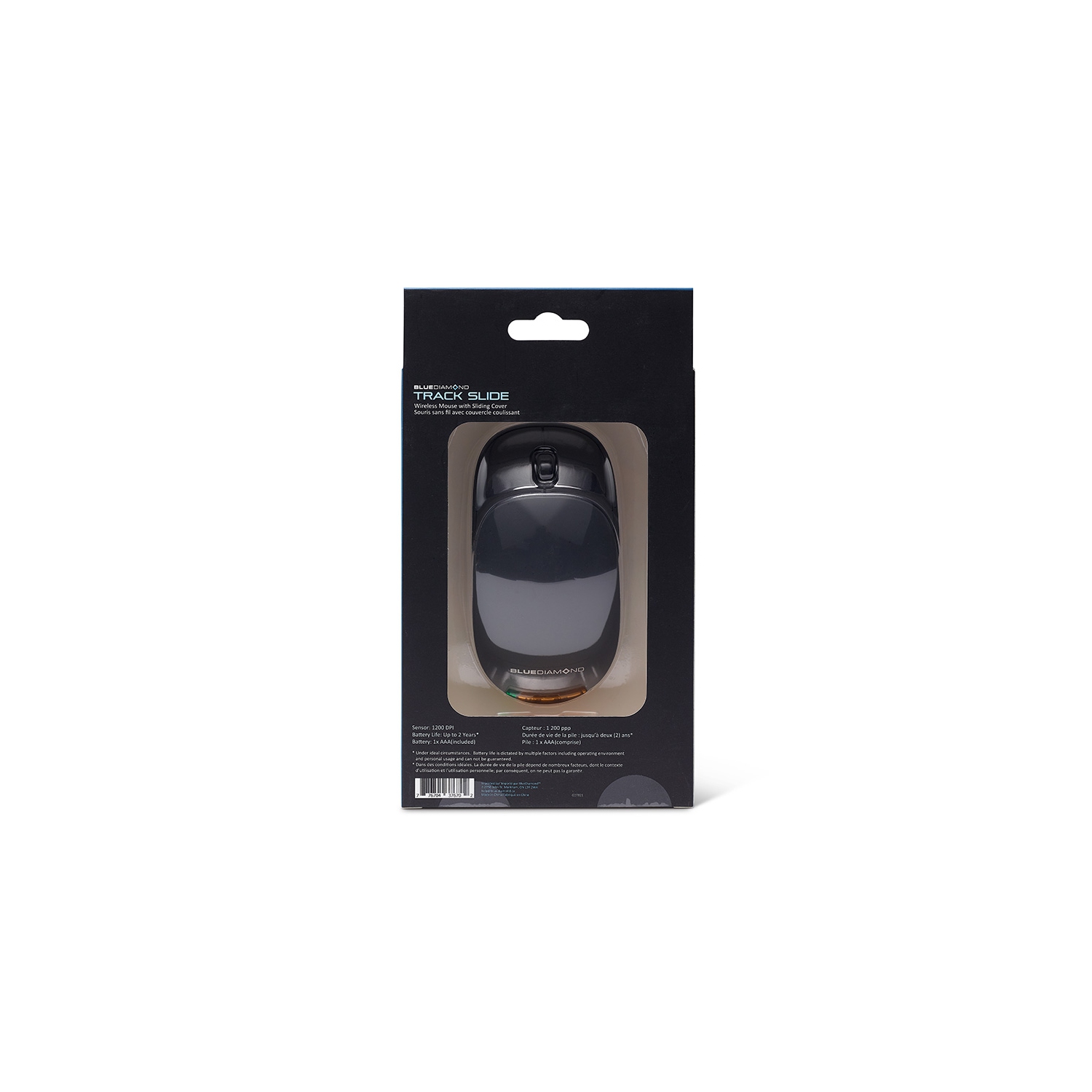 Track Slide Wireless 2.4GHz Travel Mouse