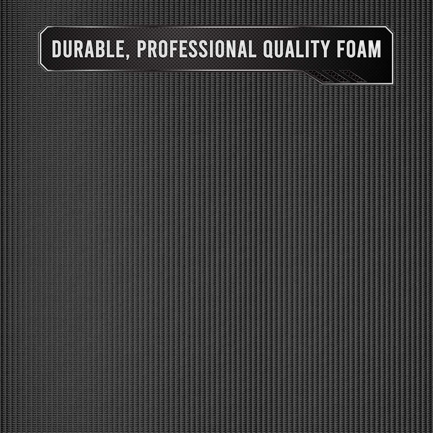 Revêtement de boîte à outils de qualité professionnelle, 16 po x 16 pi, noir | revêtement de tablette d’armoire antidérapant