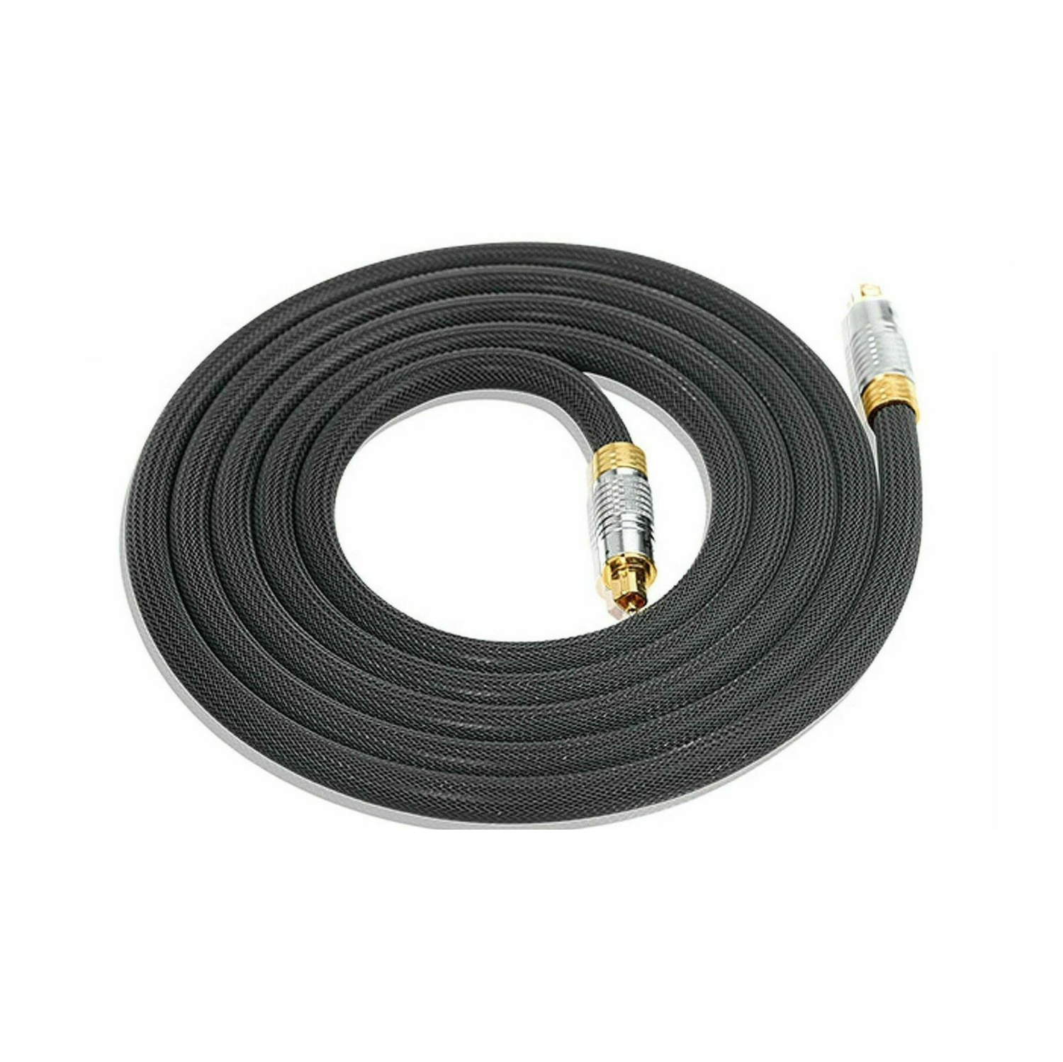 Câble audio numérique à fibre optique Toslink plaqué or de première qualité pour les DVD TV sur CD CA