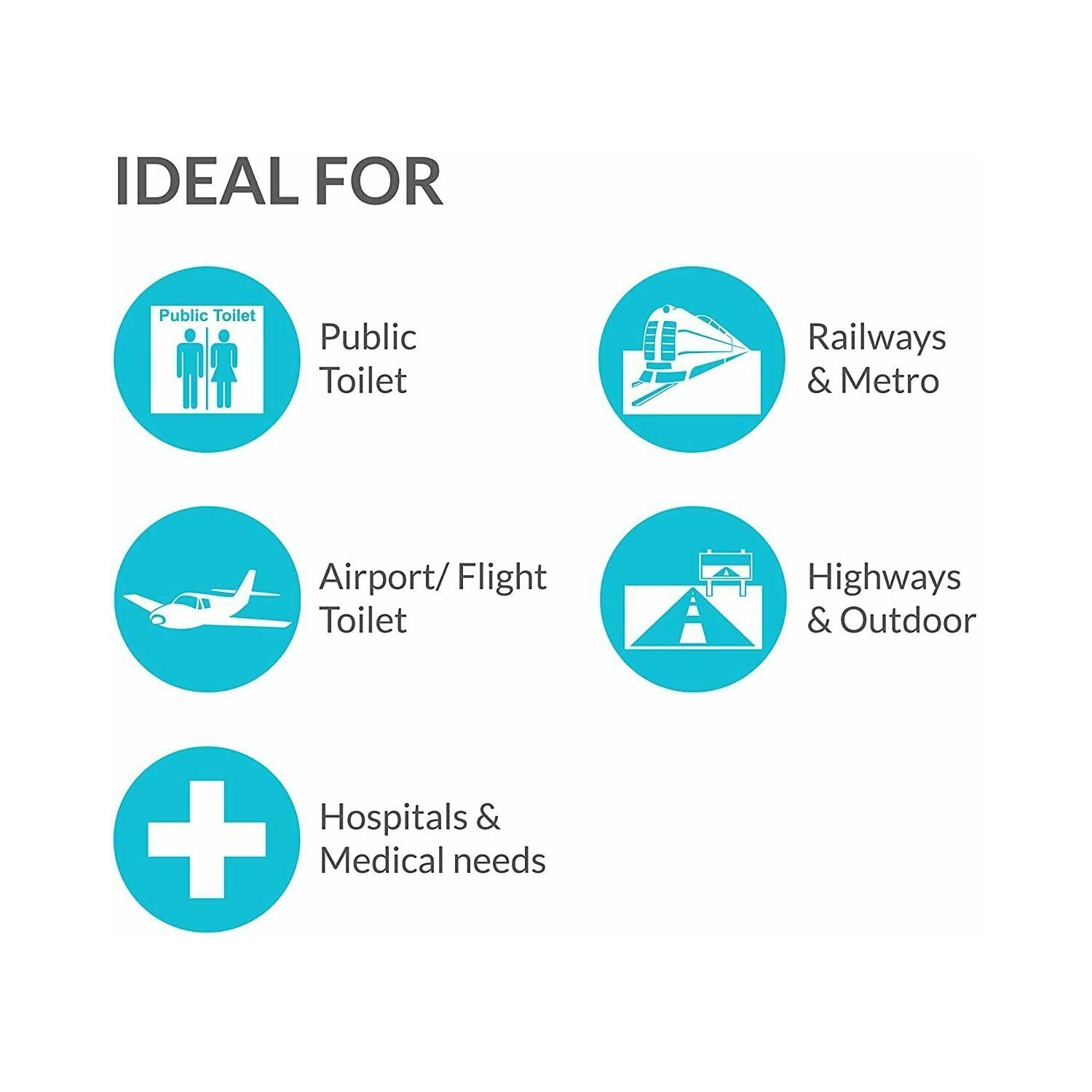 10PC Toilet Seat Covers Paper Travel Flushable Hygienic Disposable Waterproof