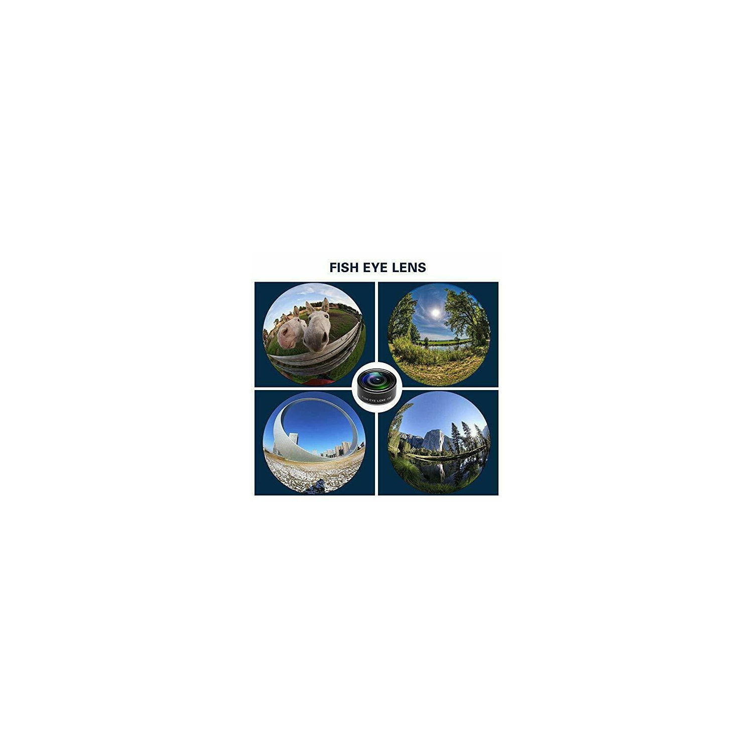 Phone Camera Lens 10 in 1 Cell Phone Lens Kit Macro Lens for iPhone and Android