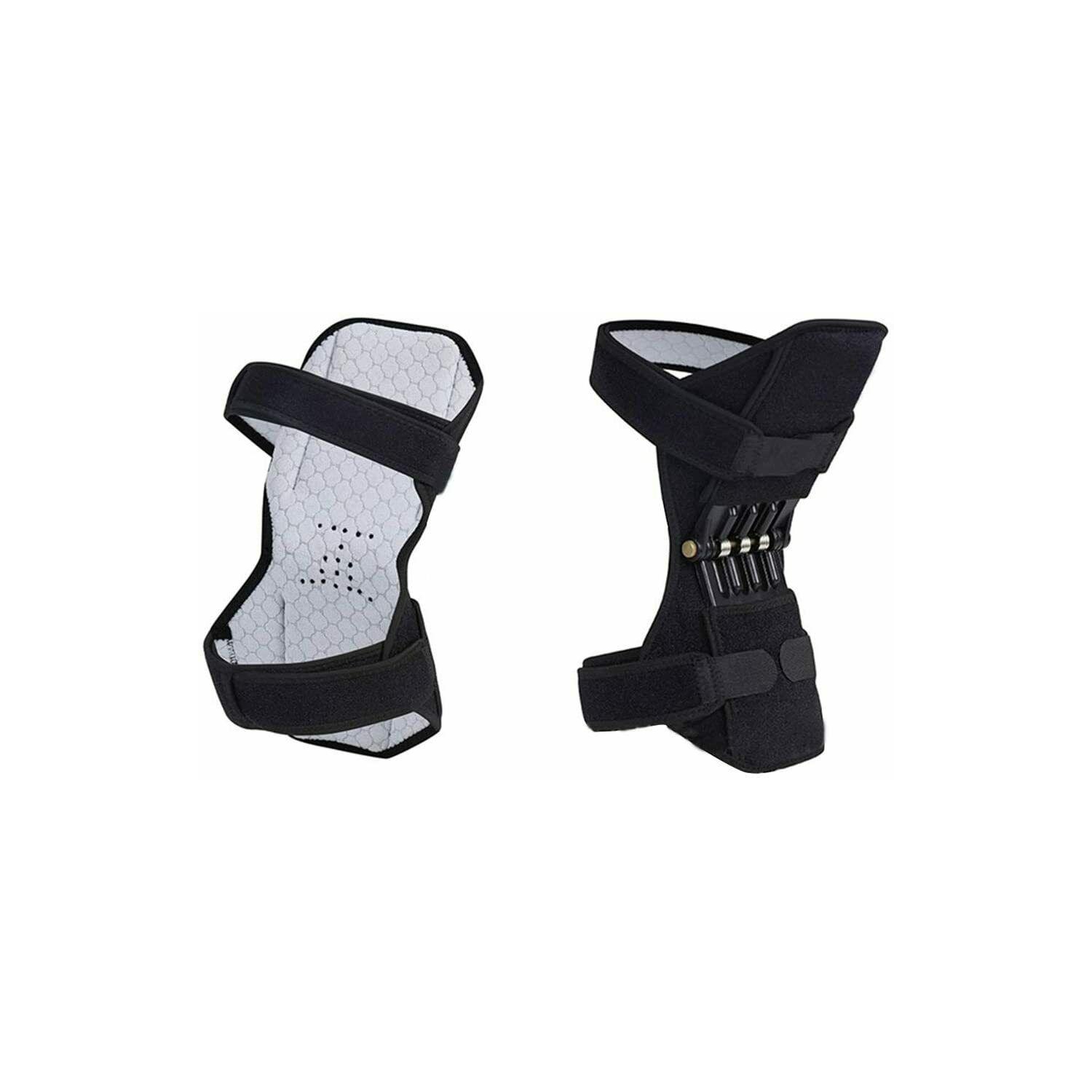 2 stabilisateurs de genoux pour jambes Power Pads Pella soutien de ressort pour genoux