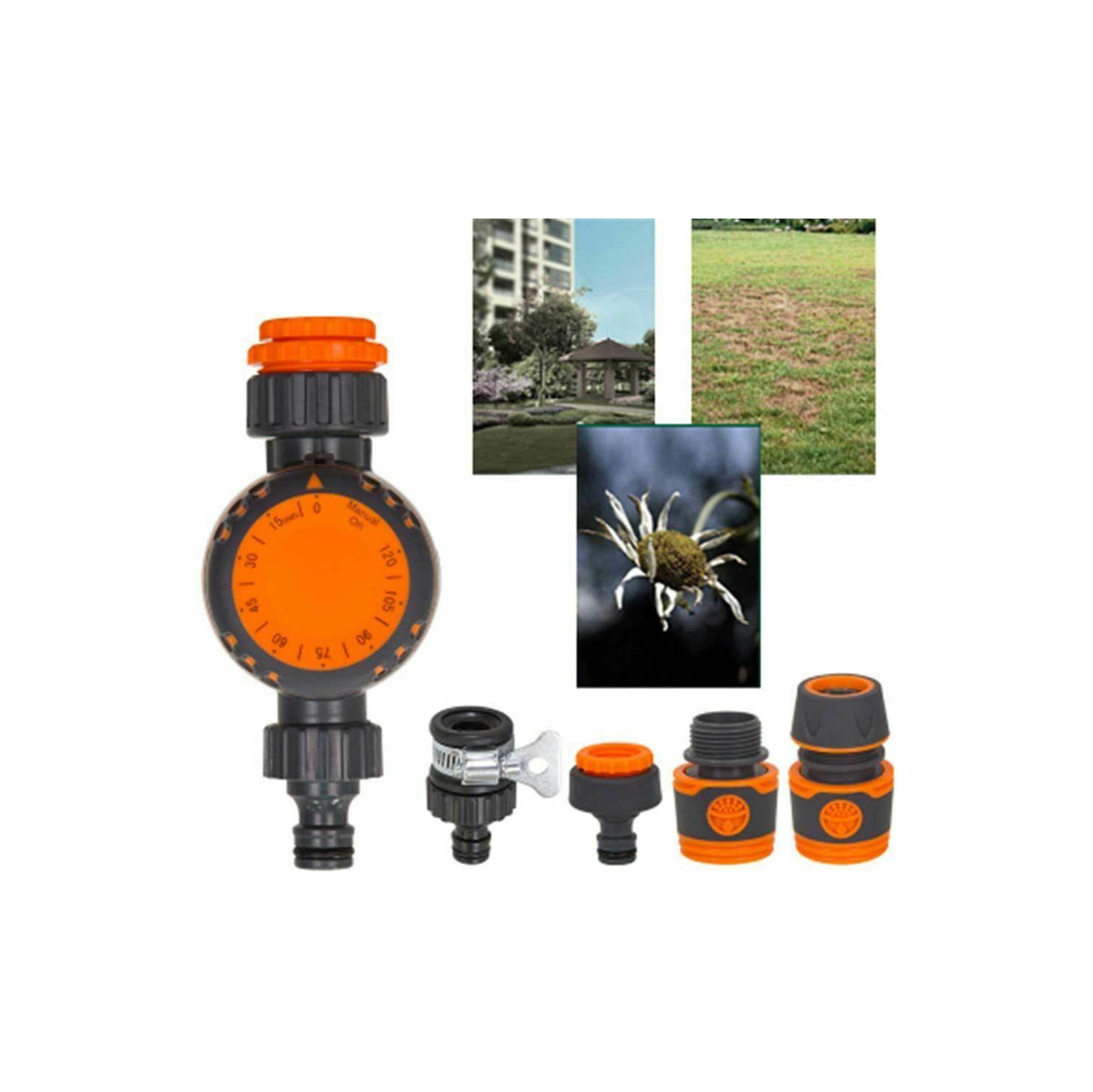 Automatic Watering Device Electronic Water Timer Mechanical Timed Water Spray CA