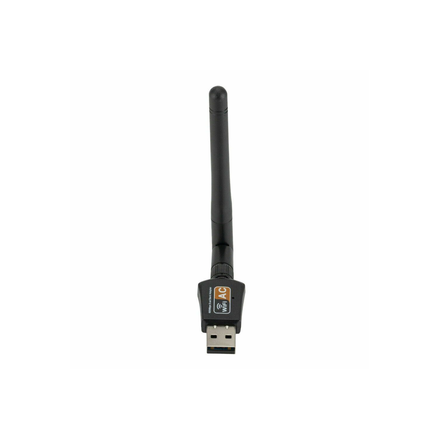 AC600 Mbps Dual Band 2.4/5Ghz Wireless USB WiFi Network Adapter w/Antenna 802.11